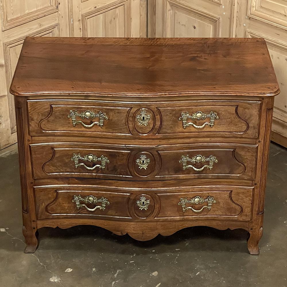 Late 18th Century 18th Century French Louis XVI Period Walnut Commode For Sale