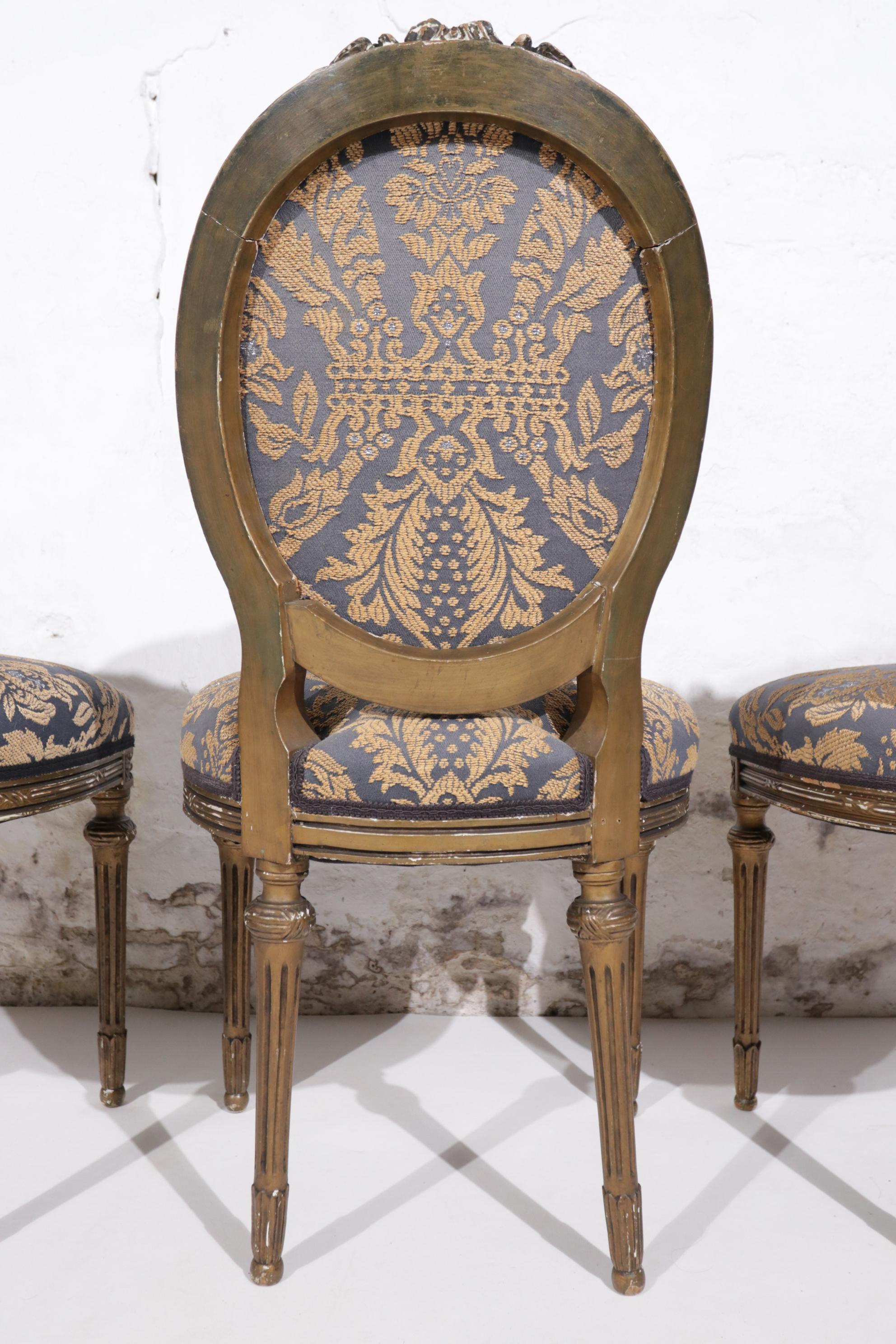 18th Century, French Louis XVI Side Chairs 4