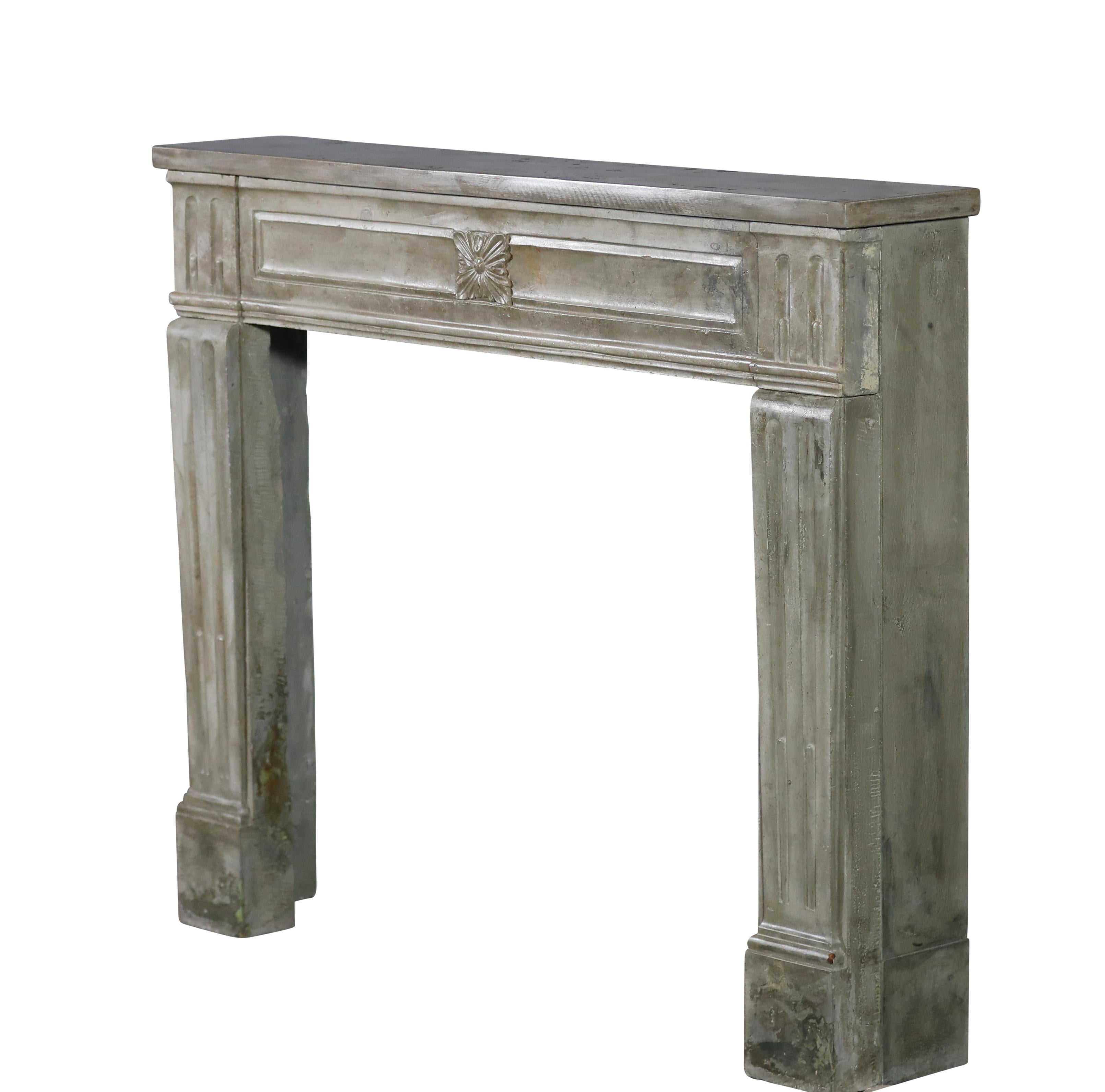 18th Century French Louis XVI Statement Fireplace From Paris For Sale 7