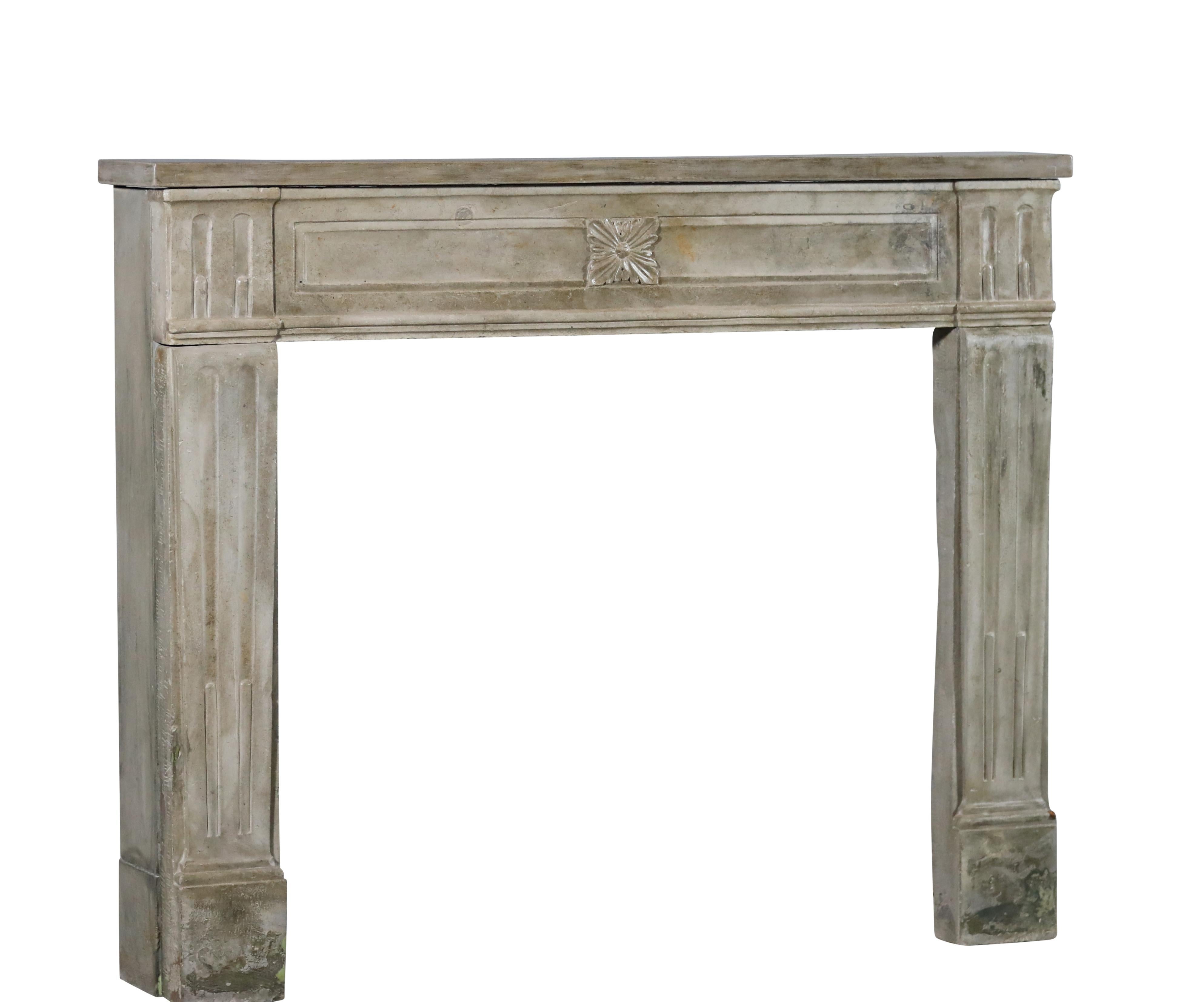 18th Century French Louis XVI Statement Fireplace From Paris For Sale 10