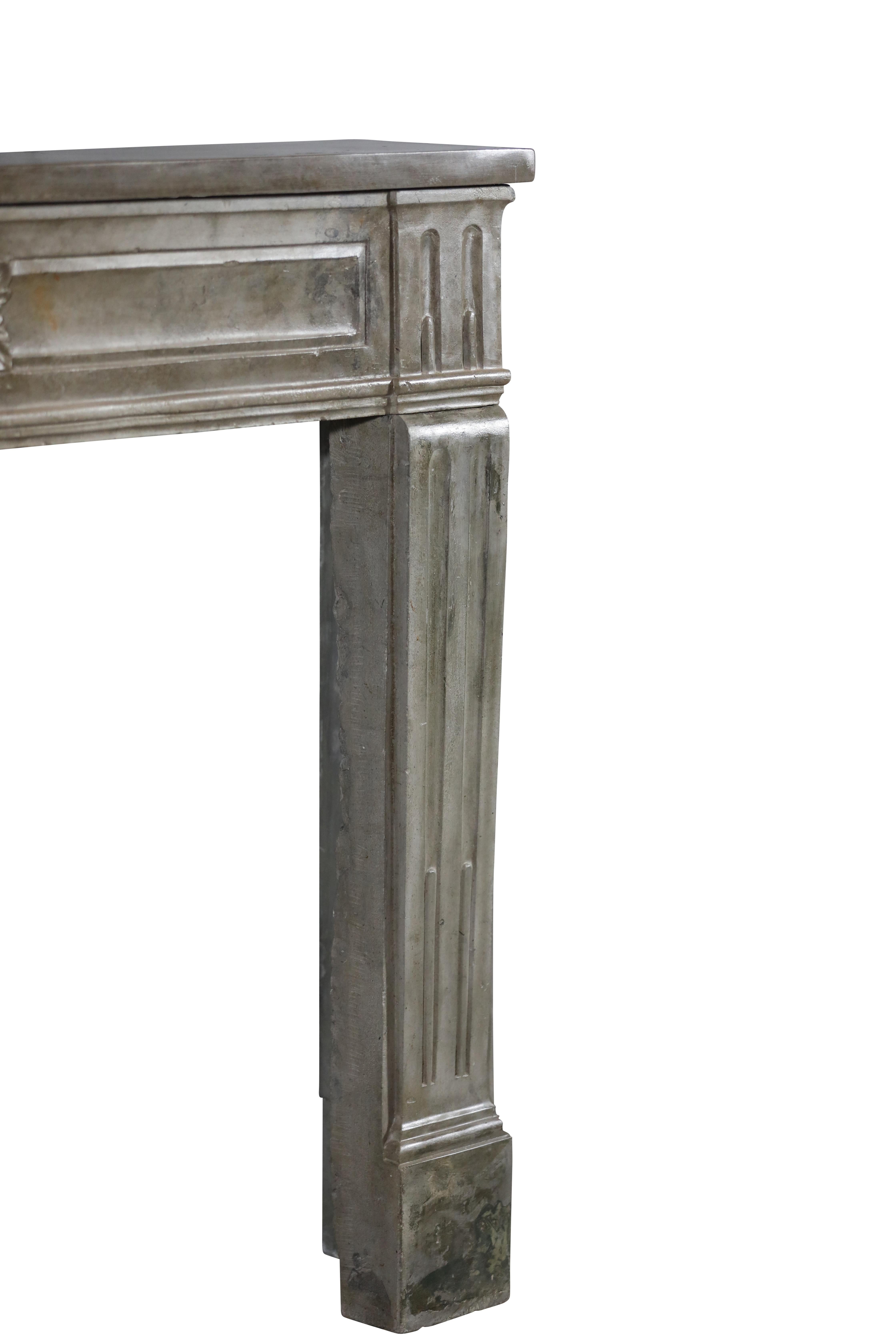18th Century French Louis XVI Statement Fireplace From Paris For Sale 12