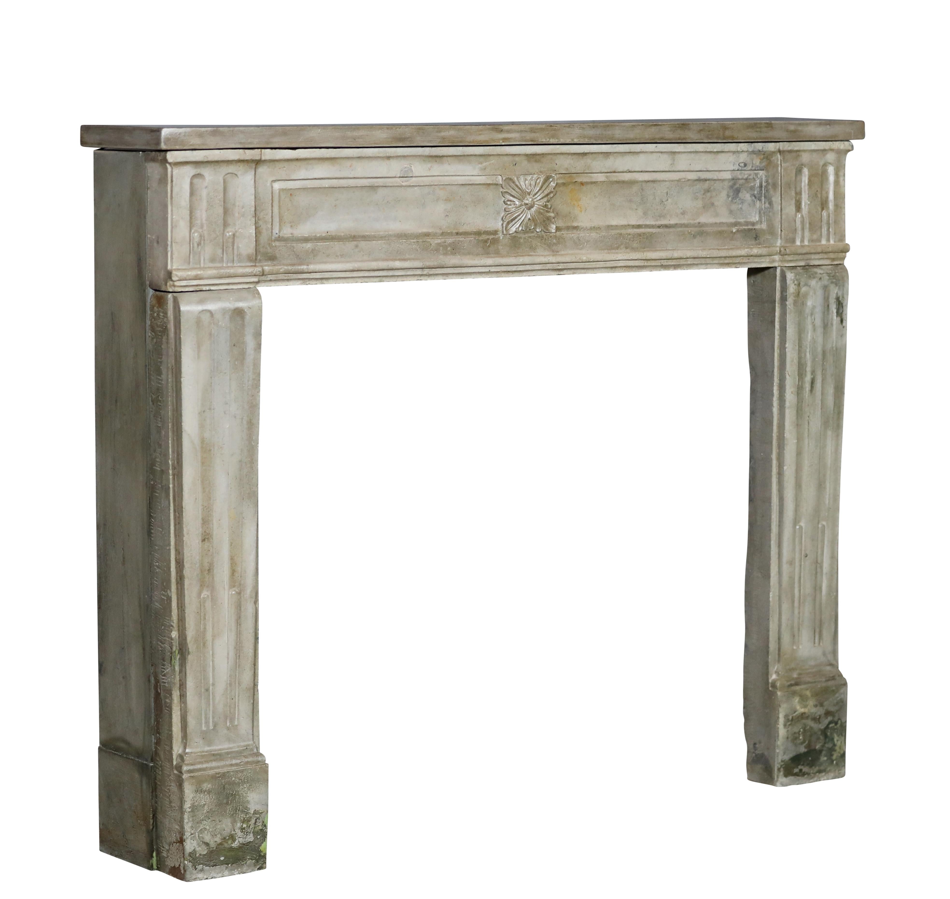 18th Century French Louis XVI Statement Fireplace From Paris For Sale 14
