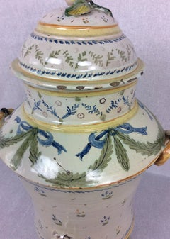 18th Century French Provencal Ceramic Centerpiece, Louis XVI Style