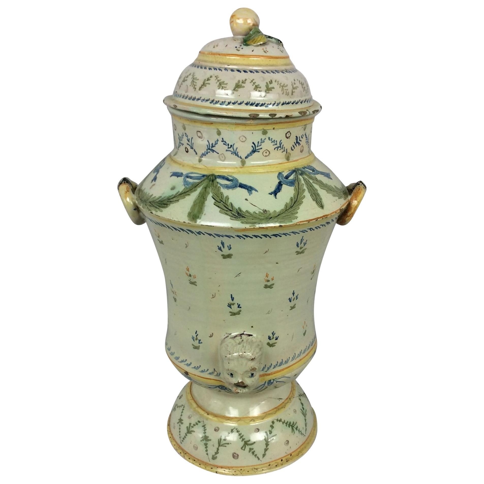 18th Century French Provencal Ceramic Centerpiece, Louis XVI Style