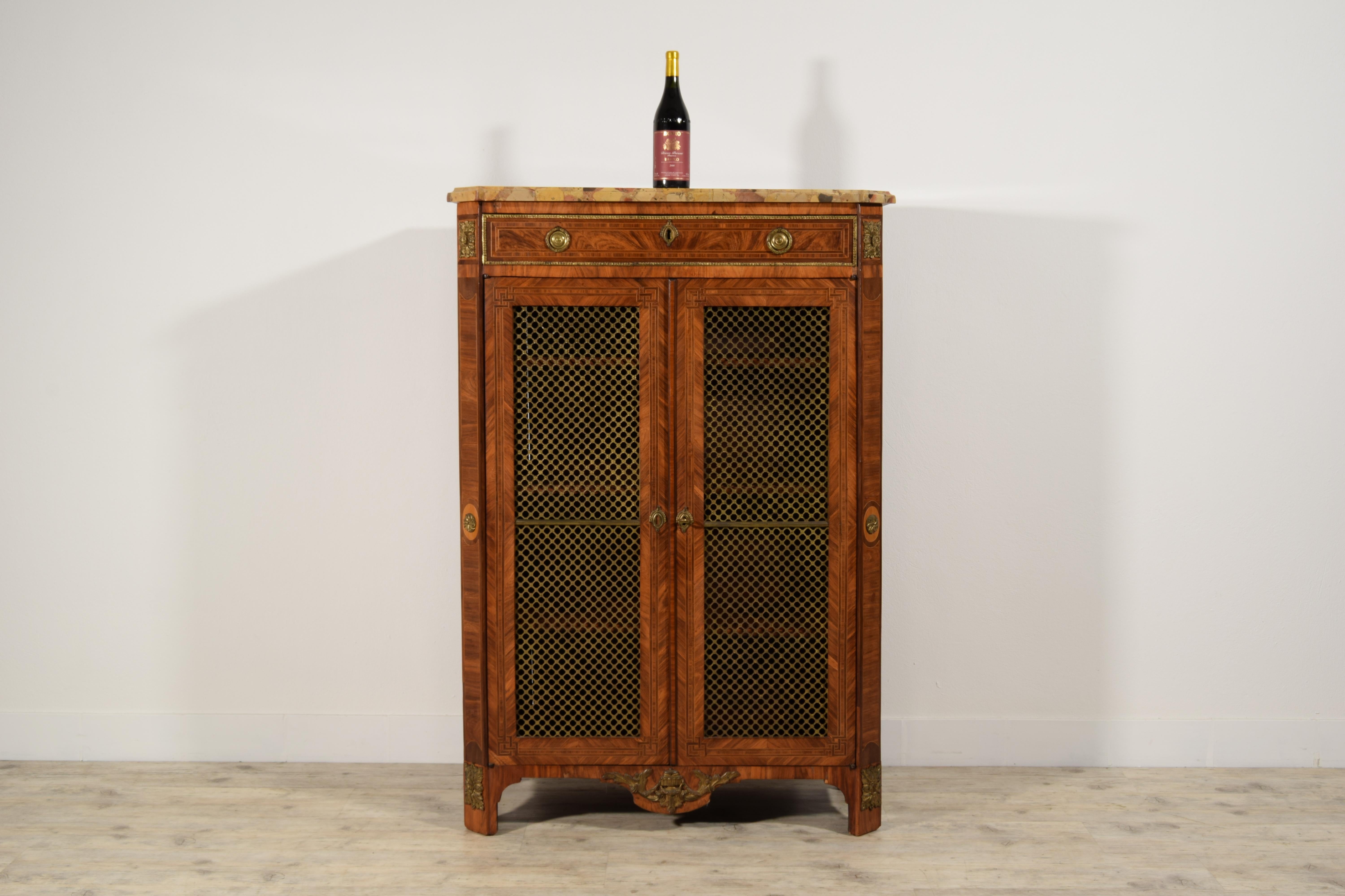 18th Century, French Louis XVI Wood Sideboard by Conrad Mauter For Sale 9