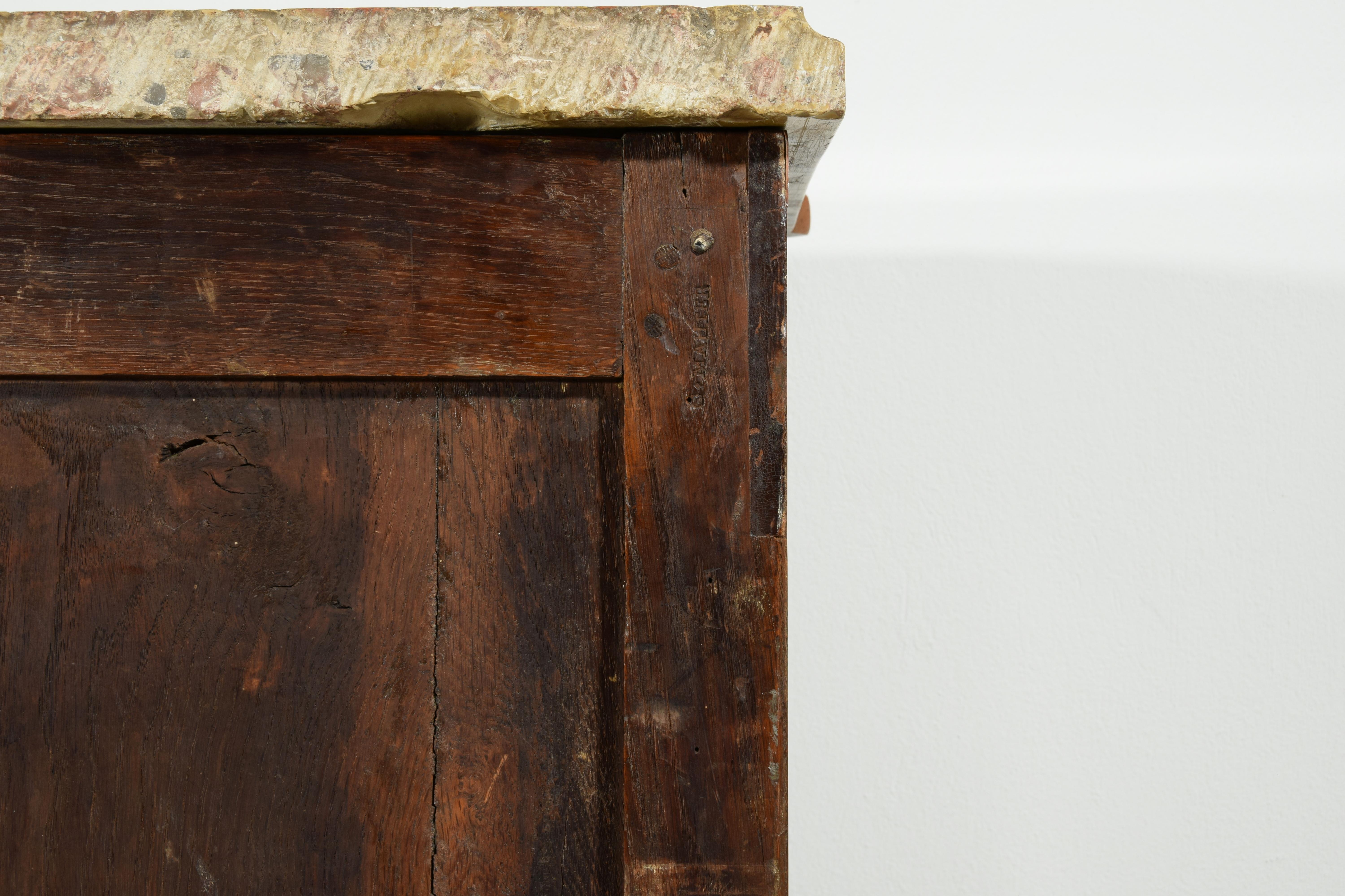 Französisches Louis-XVI-Holz-Sideboard aus dem 18. Jahrhundert von Conrad Mauter im Angebot 10