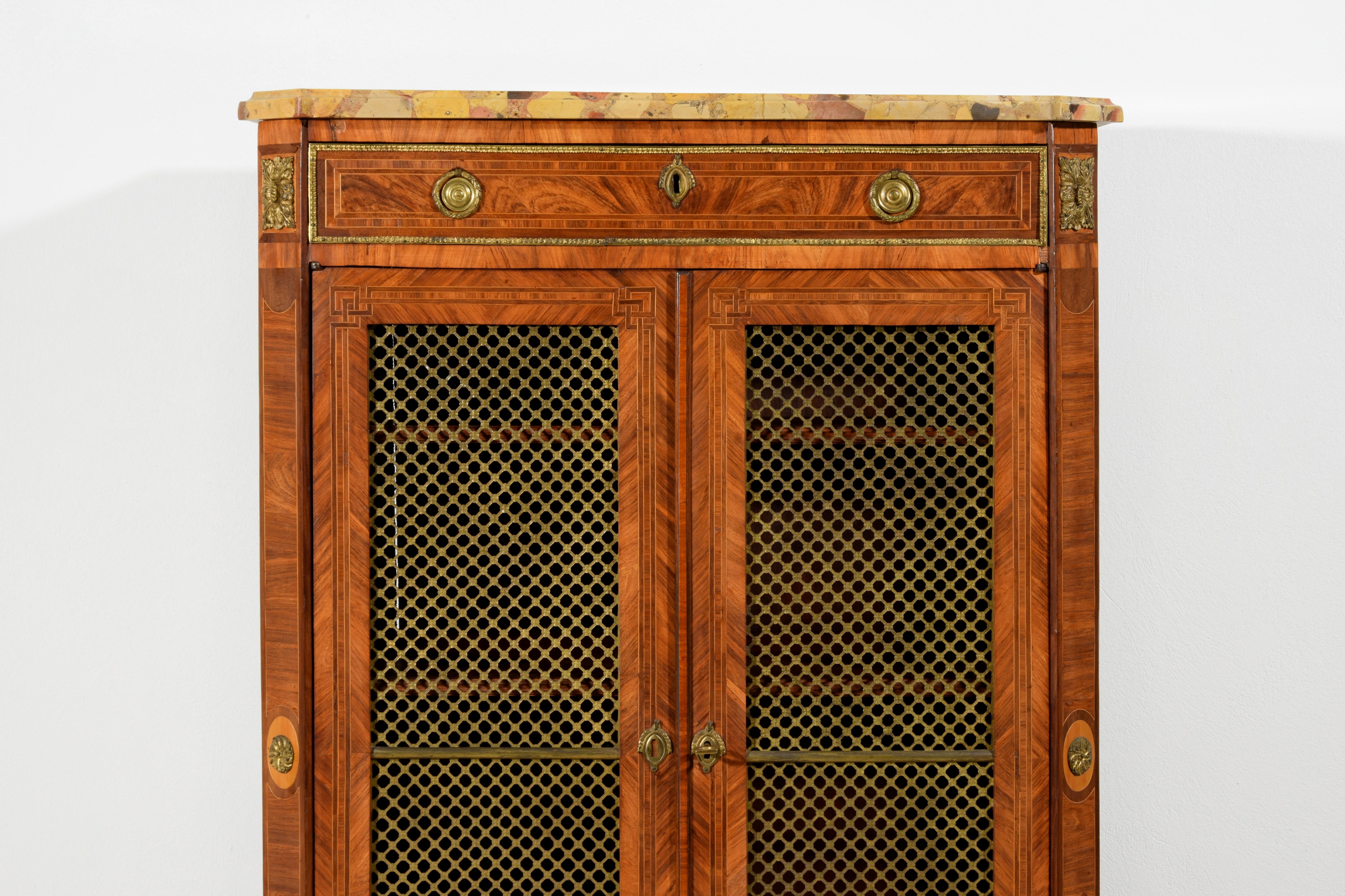 Louis XIV 18th Century, French Louis XVI Wood Sideboard by Conrad Mauter For Sale