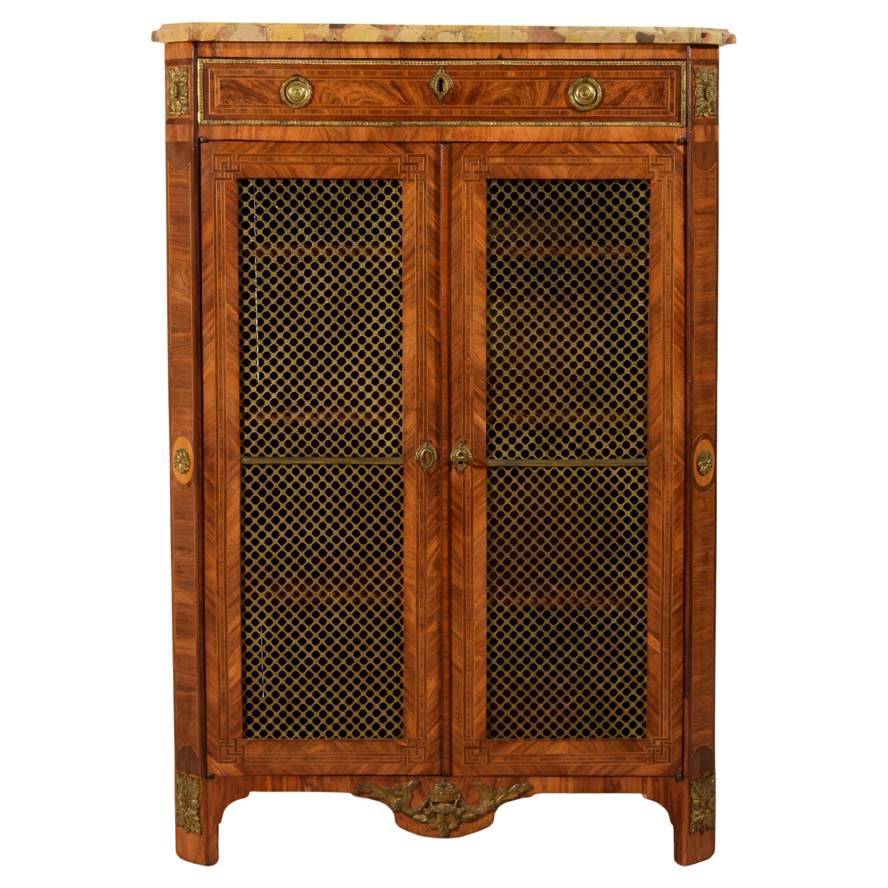 18th Century, French Louis XVI Wood Sideboard by Conrad Mauter