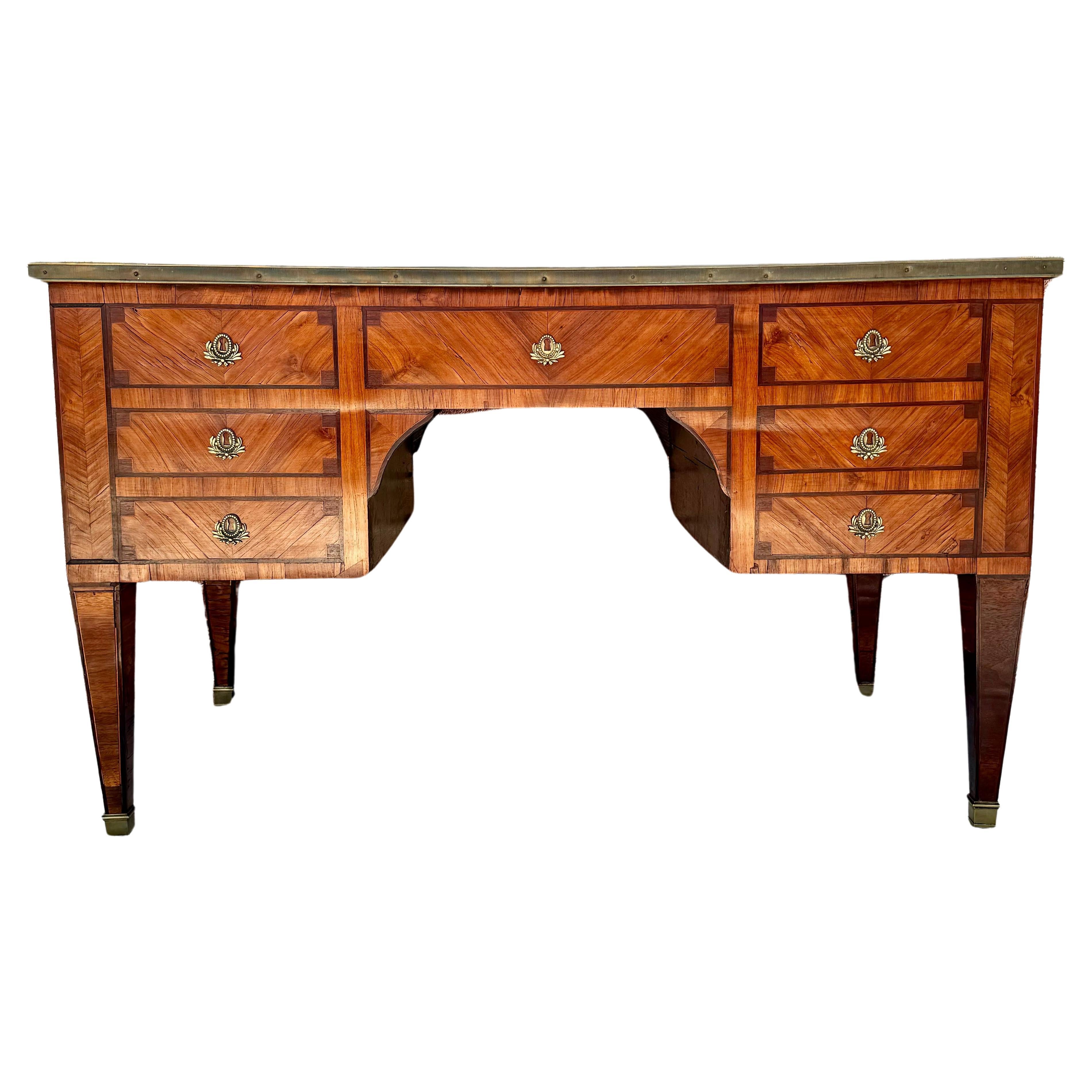 18th Century and Earlier 18th Century French Louis XVI Writing Desk For Sale