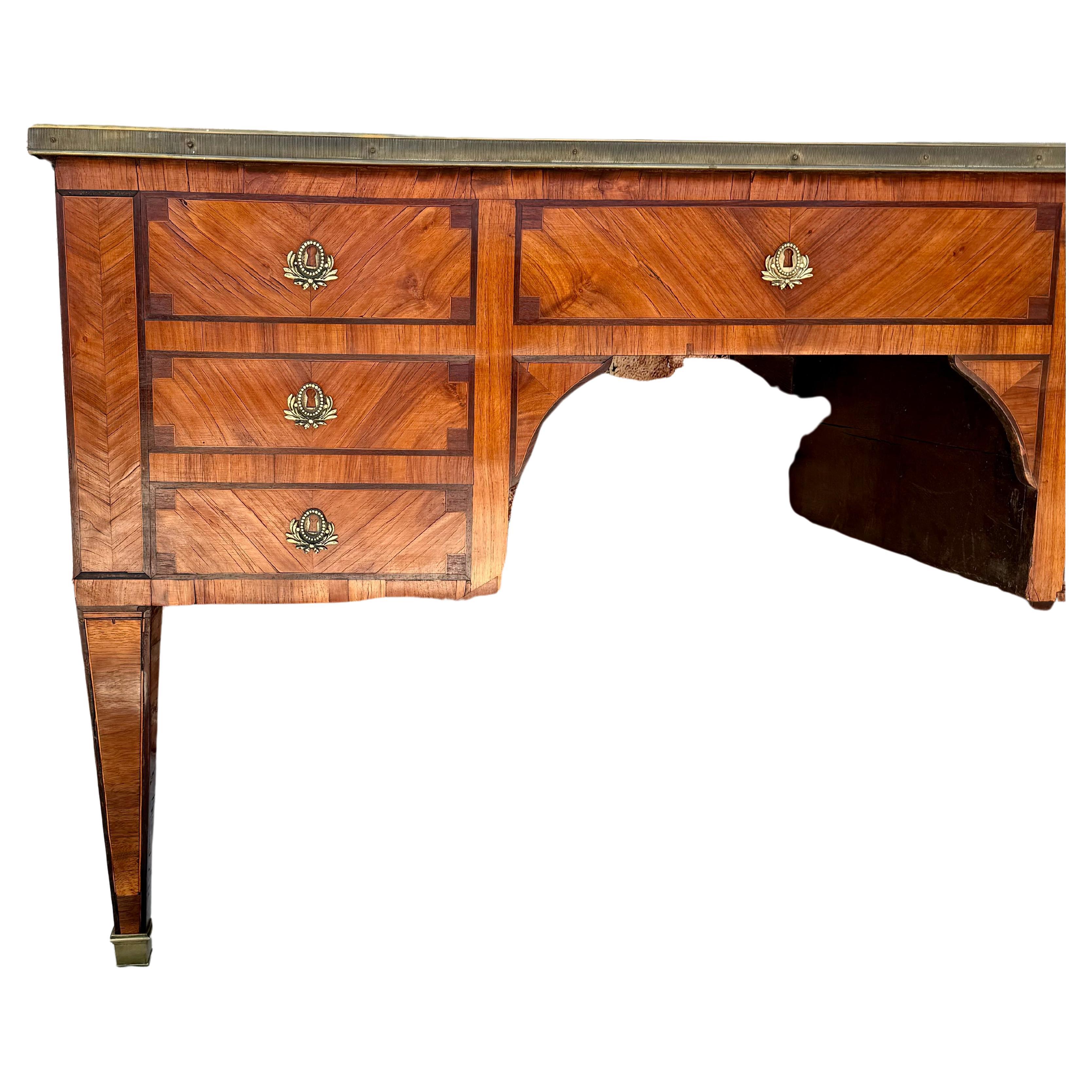 Wood 18th Century French Louis XVI Writing Desk For Sale