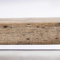 18th Century French Low Scrubbed Long Occasional Table