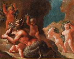 18th century By French Maestro Bacchanal Oil on canvas
