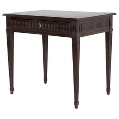 18th Century French Mahogany Side Table 18th Century French Mahogany Side Table