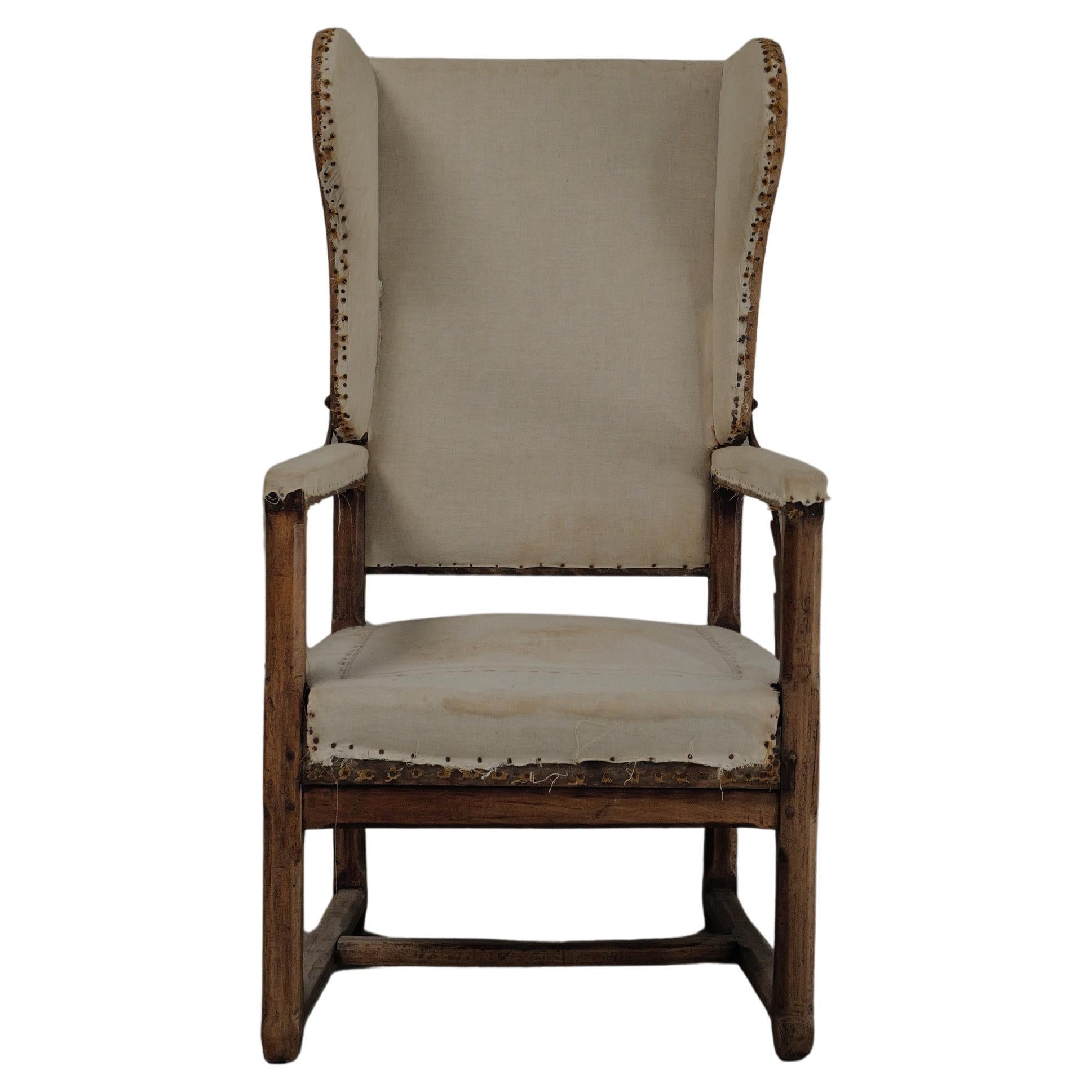 18th Century French Malade Armchair