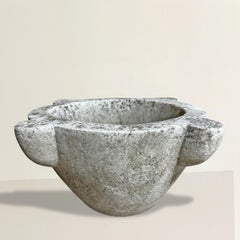 18th Century French Marble Mortar