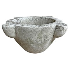 18th Century French Marble Mortar