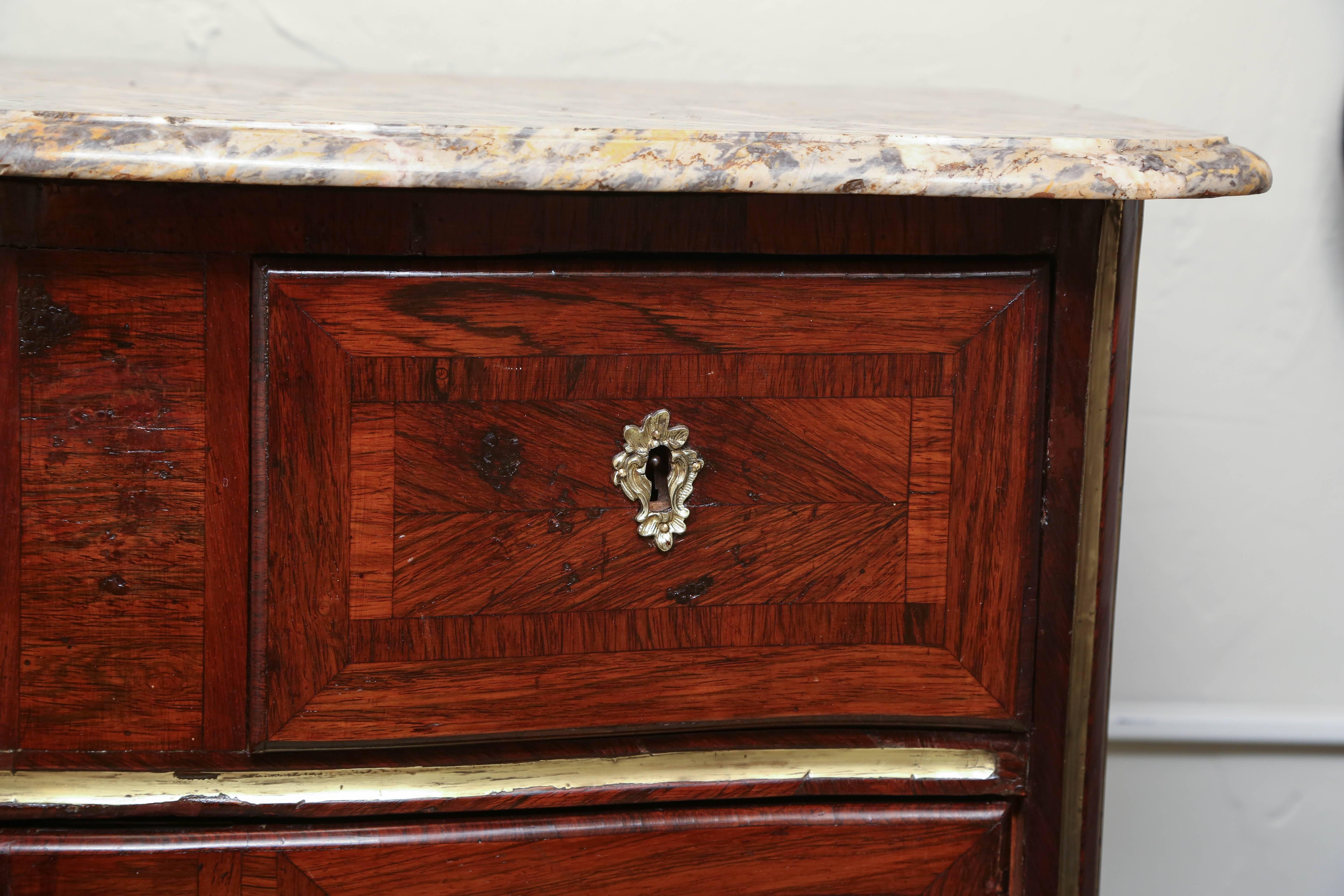 18th Century French Marble-Top Commode For Sale 1
