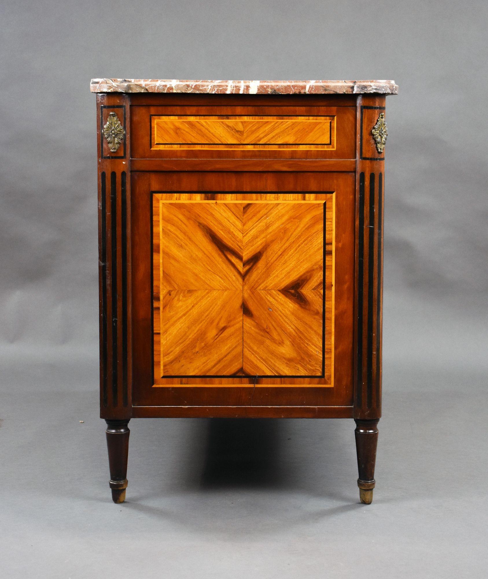 18th Century French Marble Topped Commode 11