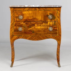 Commode en marqueterie française du XVIIIe siècle, Paris, vers 1770