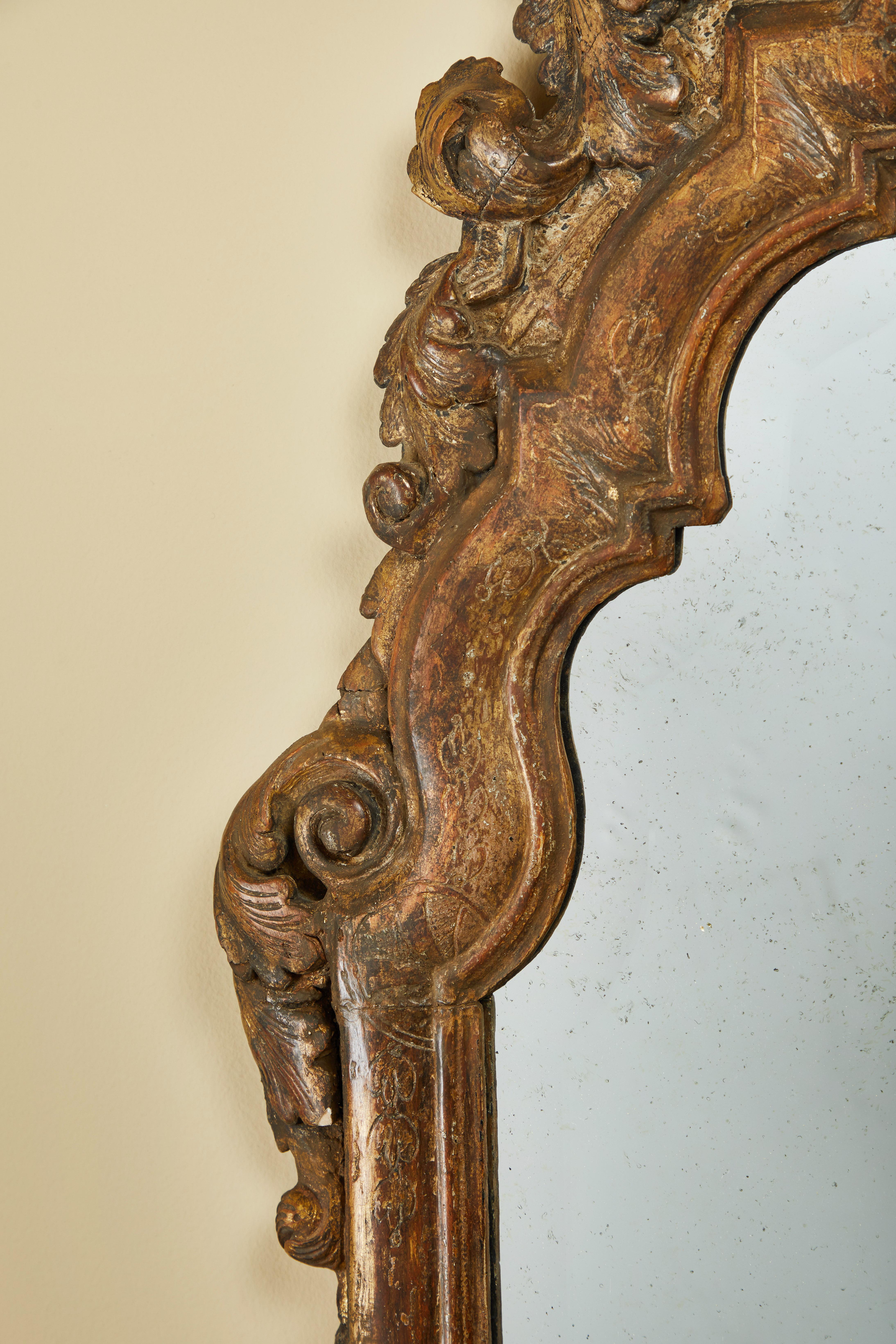 French Provincial 18th Century French Mirror For Sale