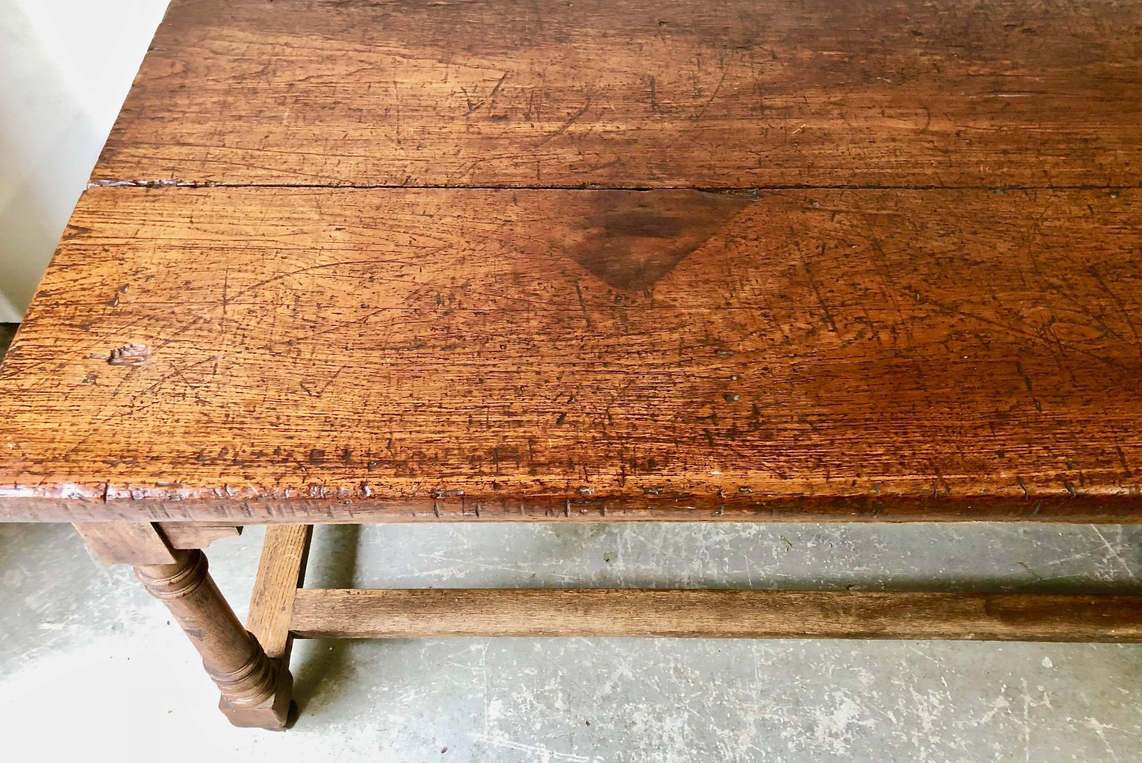 18th Century French Monastery Table In Good Condition In Charleston, SC