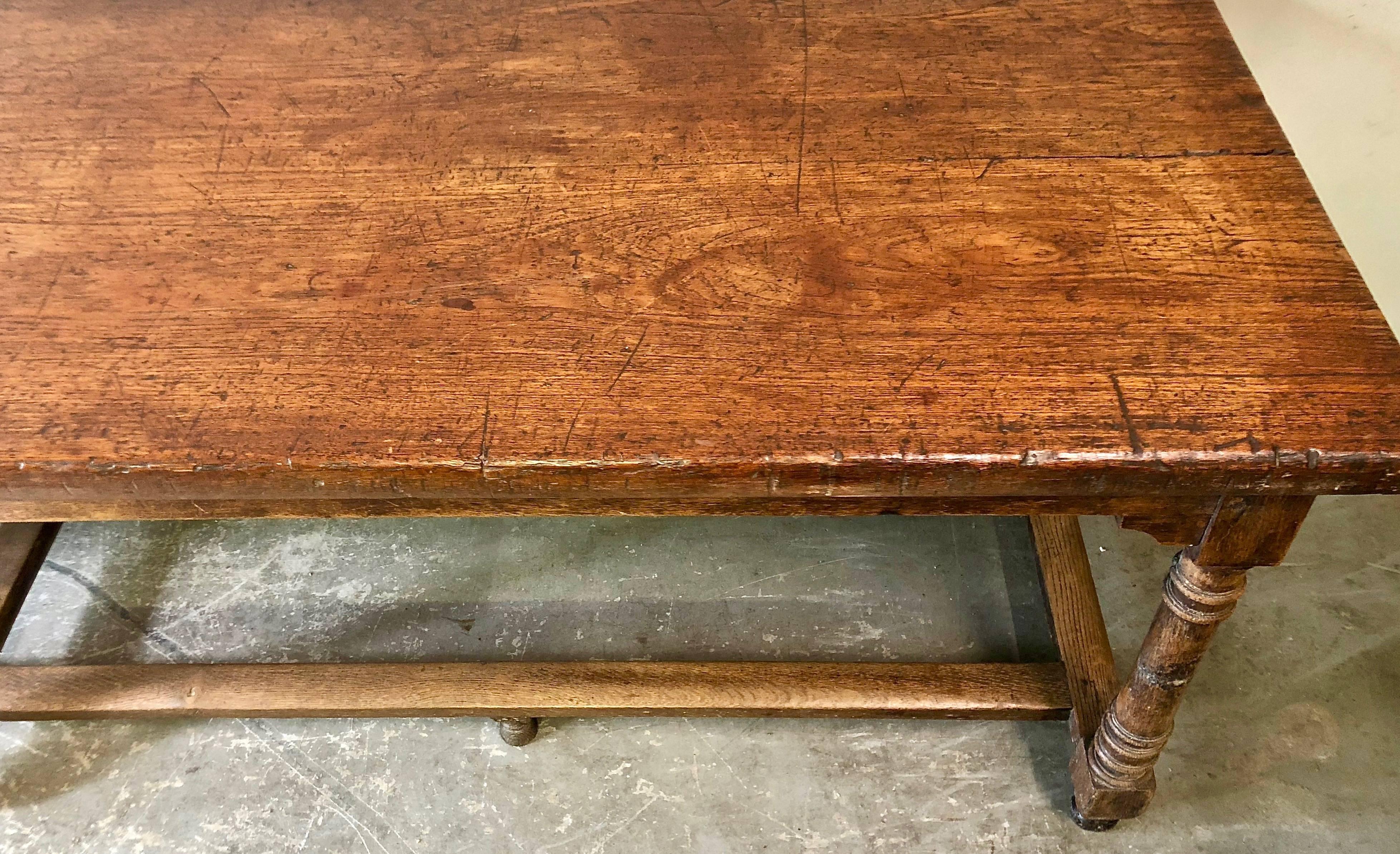 18th Century and Earlier 18th Century French Monastery Table