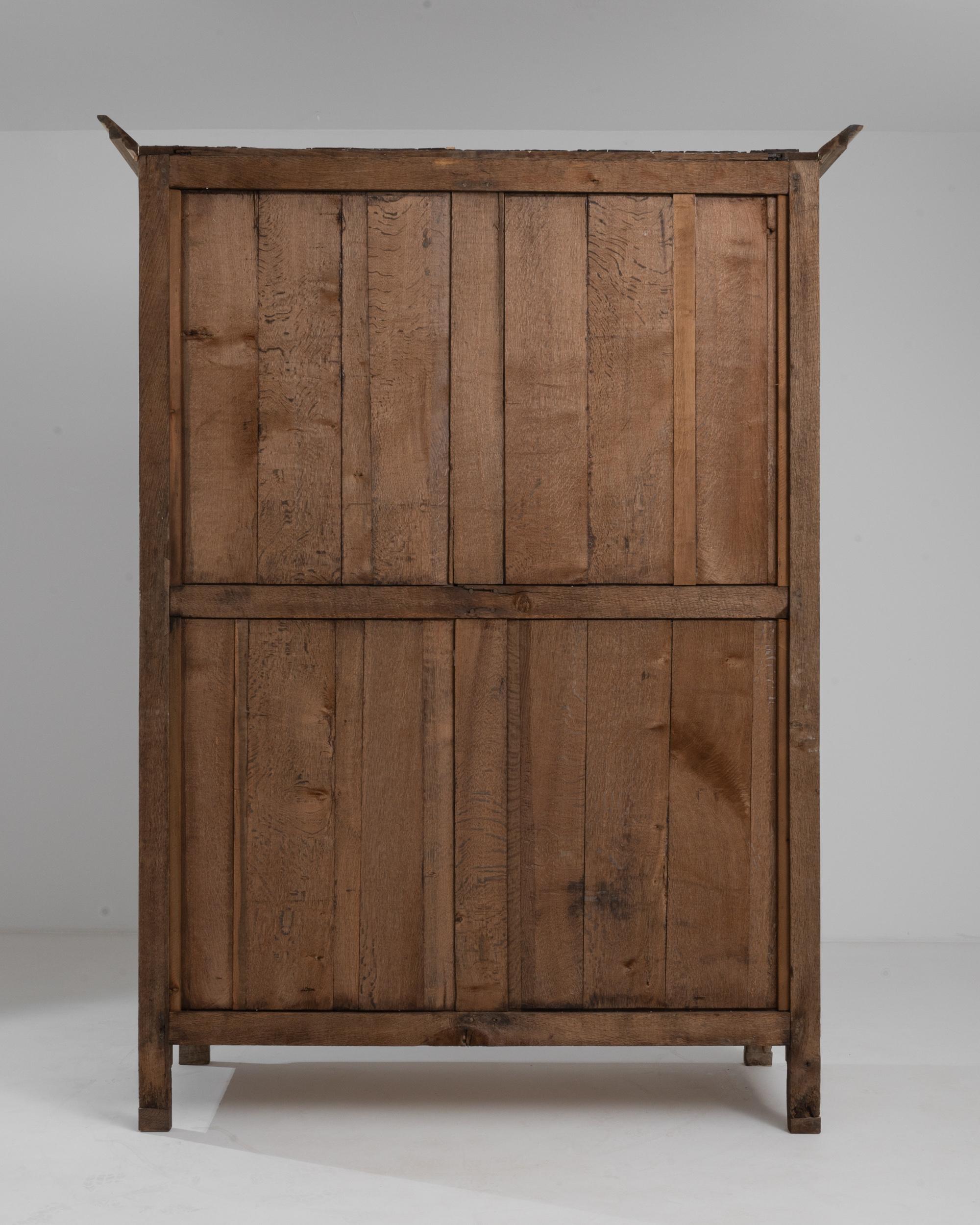 18th Century French, Oak Armoire 8