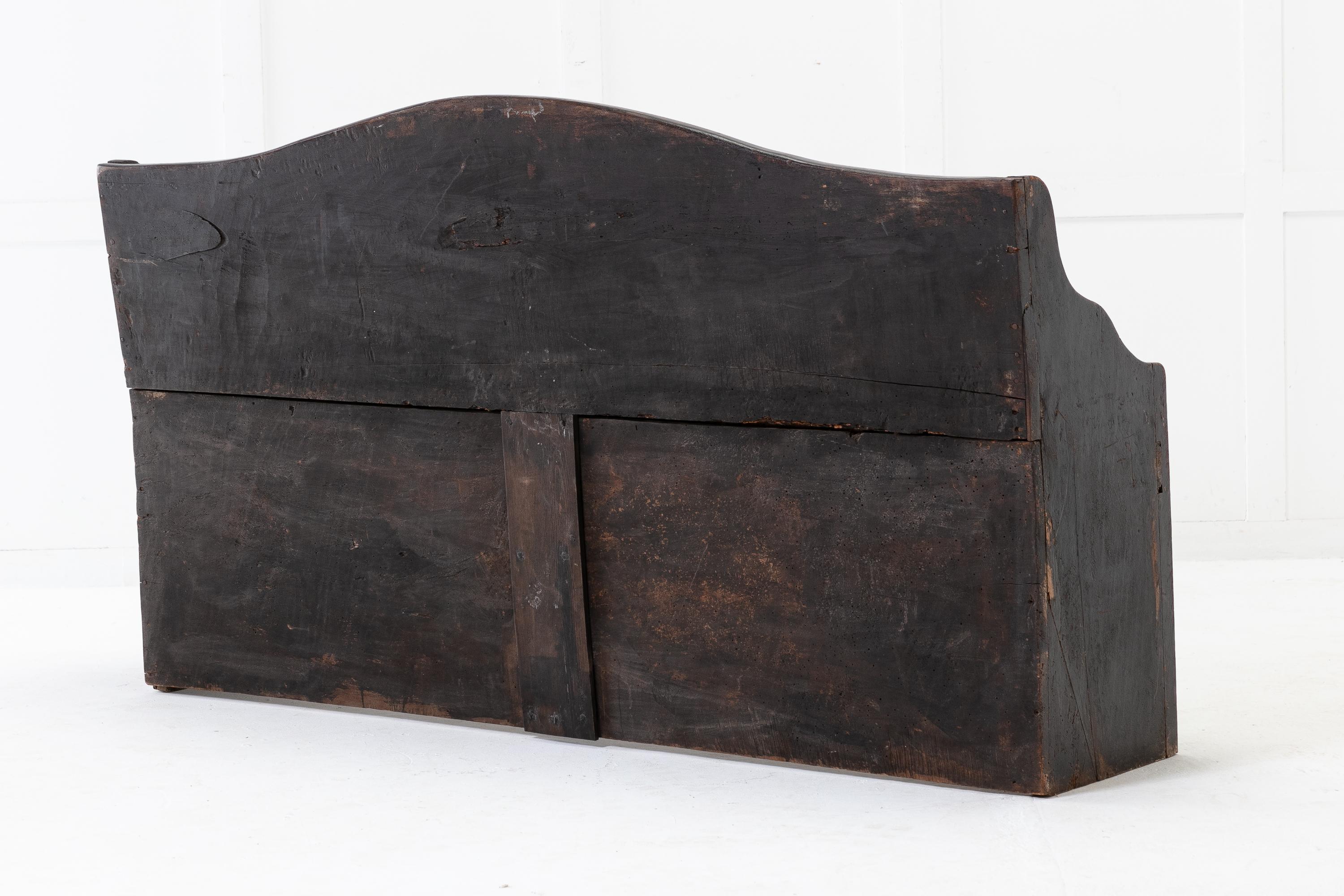 18th Century French Oak Bench 1
