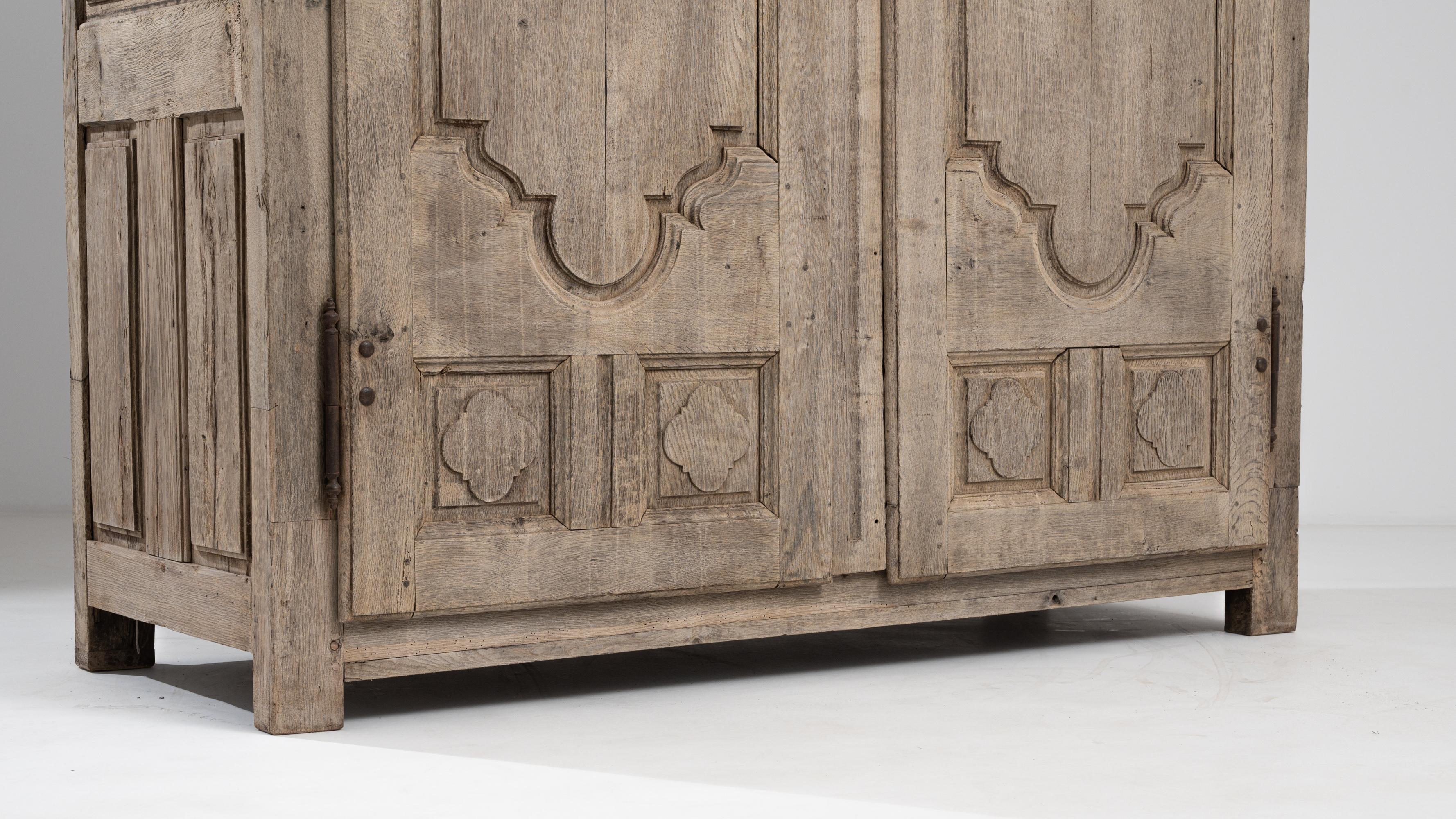 18th Century French, Oak Cabinet 4