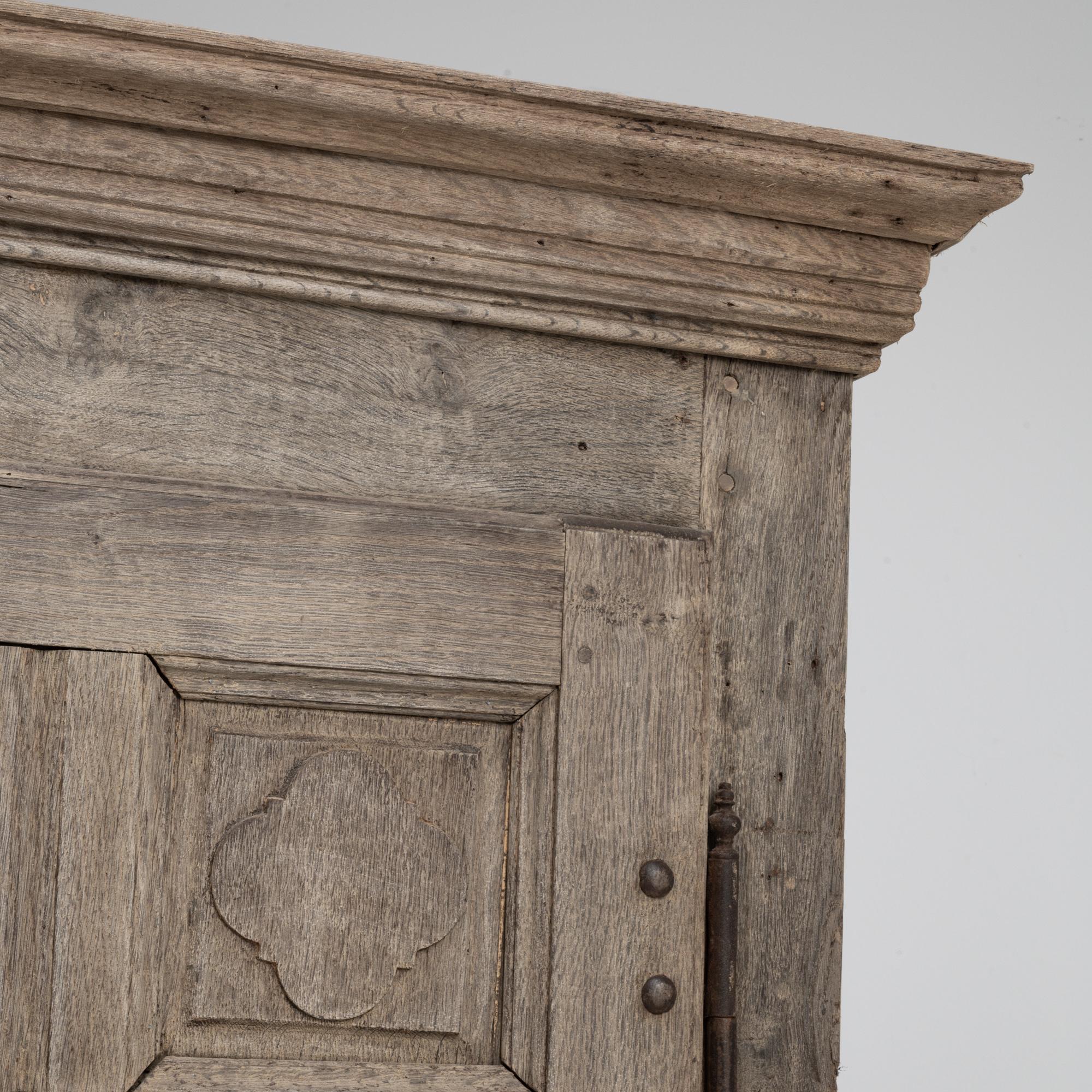 18th Century French, Oak Cabinet 8