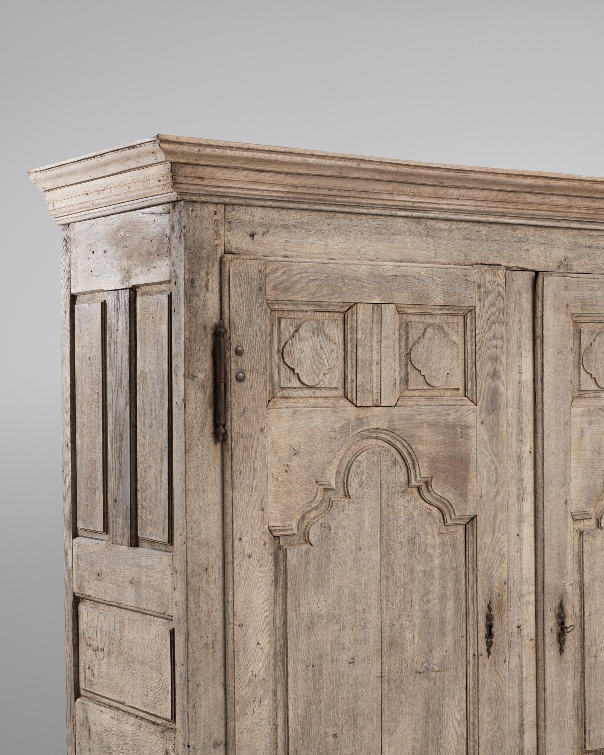 18th Century French, Oak Cabinet 2