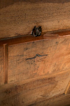 18th Century French Oak Coffer Blanket Box Chest from Aubusson