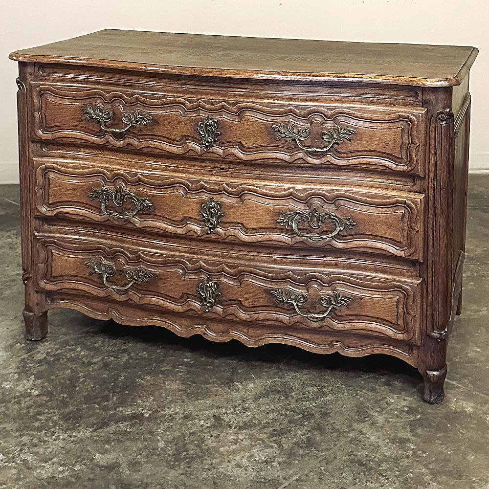 Louis XIV 18th Century French Oak Commode For Sale