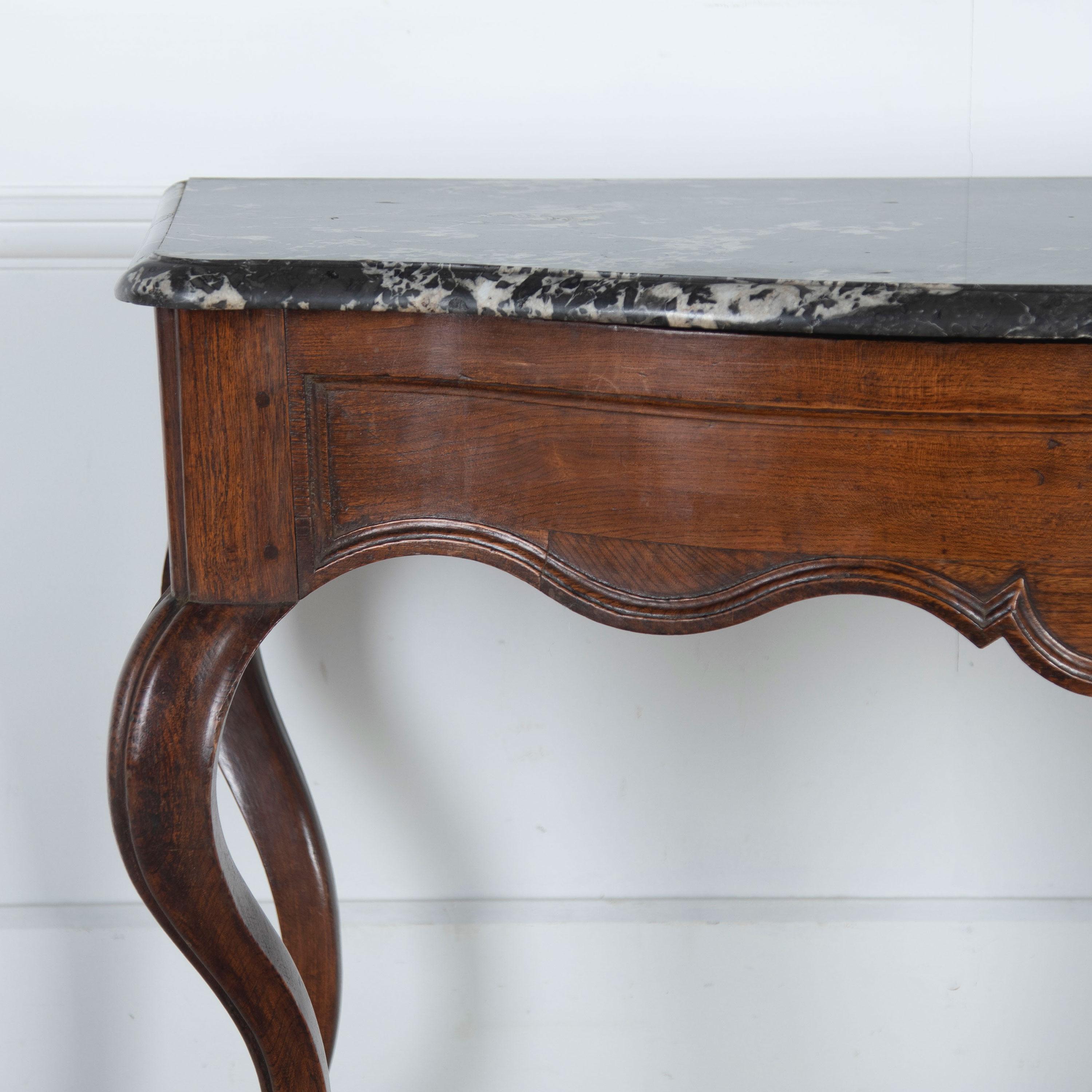 18th Century French Oak Console In Good Condition In Gloucestershire, GB