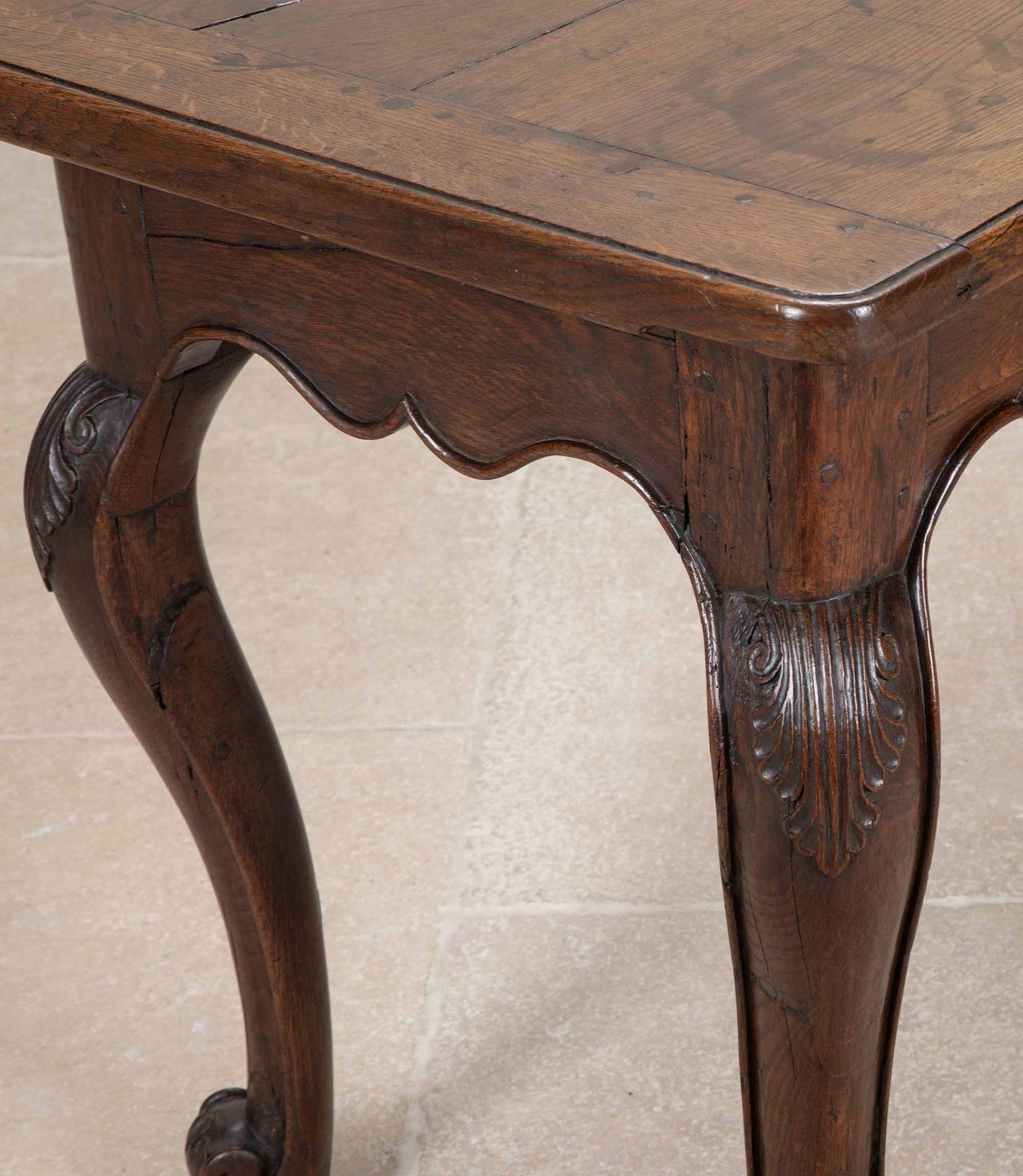 18th Century French Oak Console Table For Sale 3