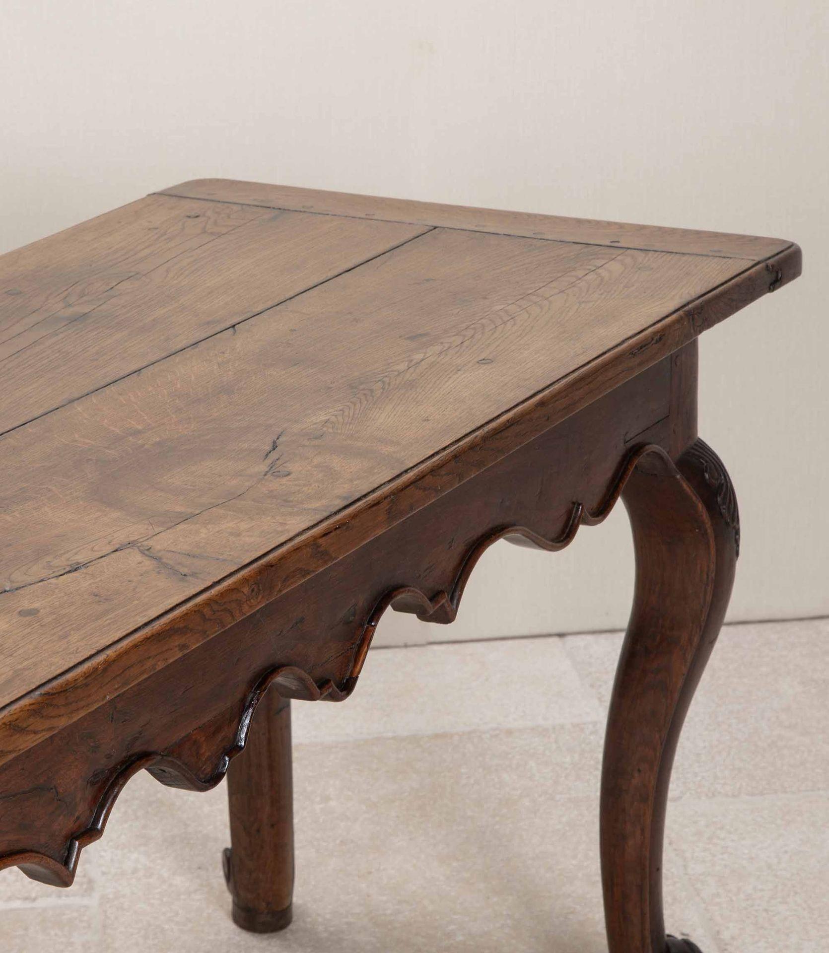 18th Century French Oak Console Table For Sale 4