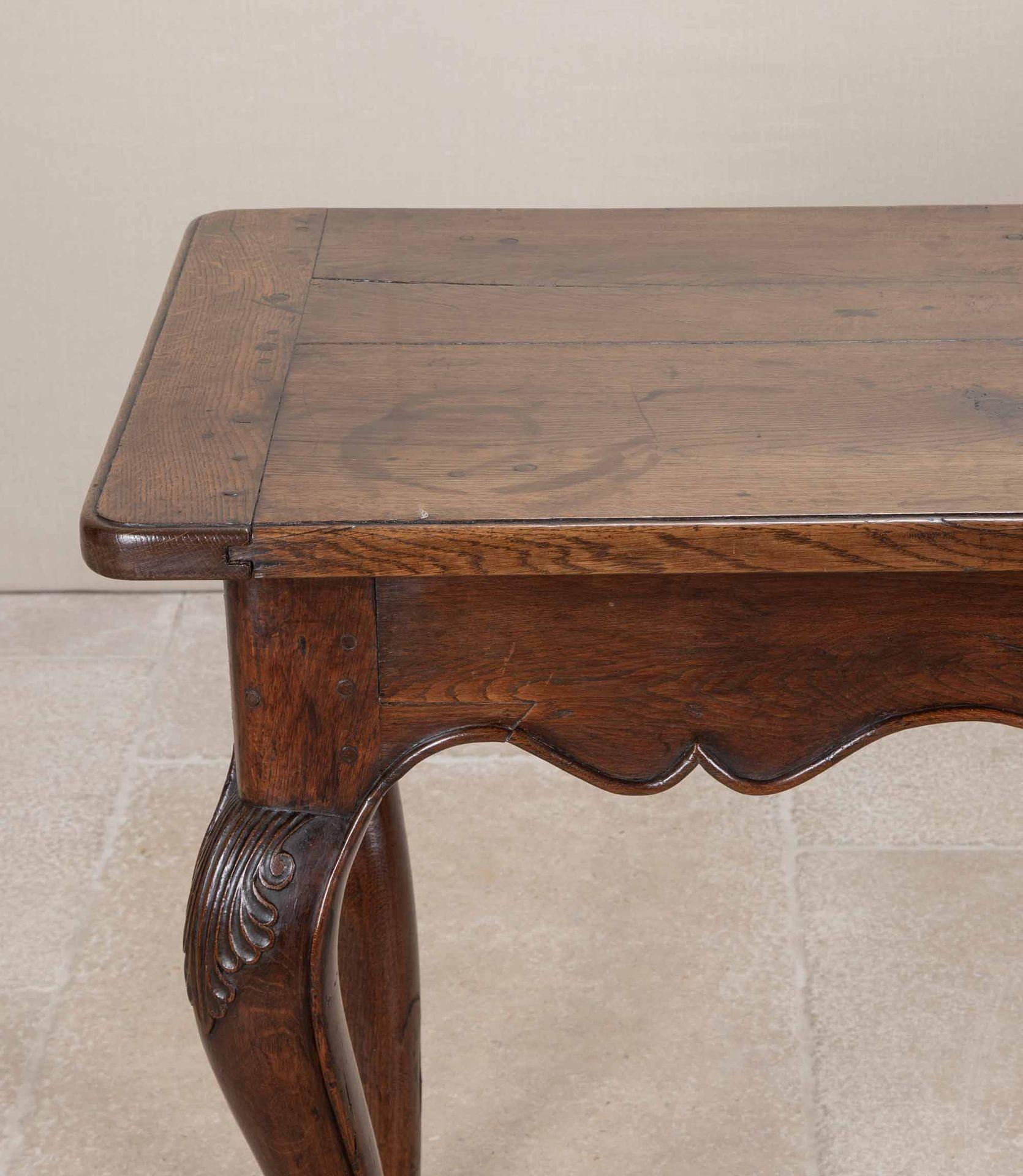 18th Century French Oak Console Table For Sale 5