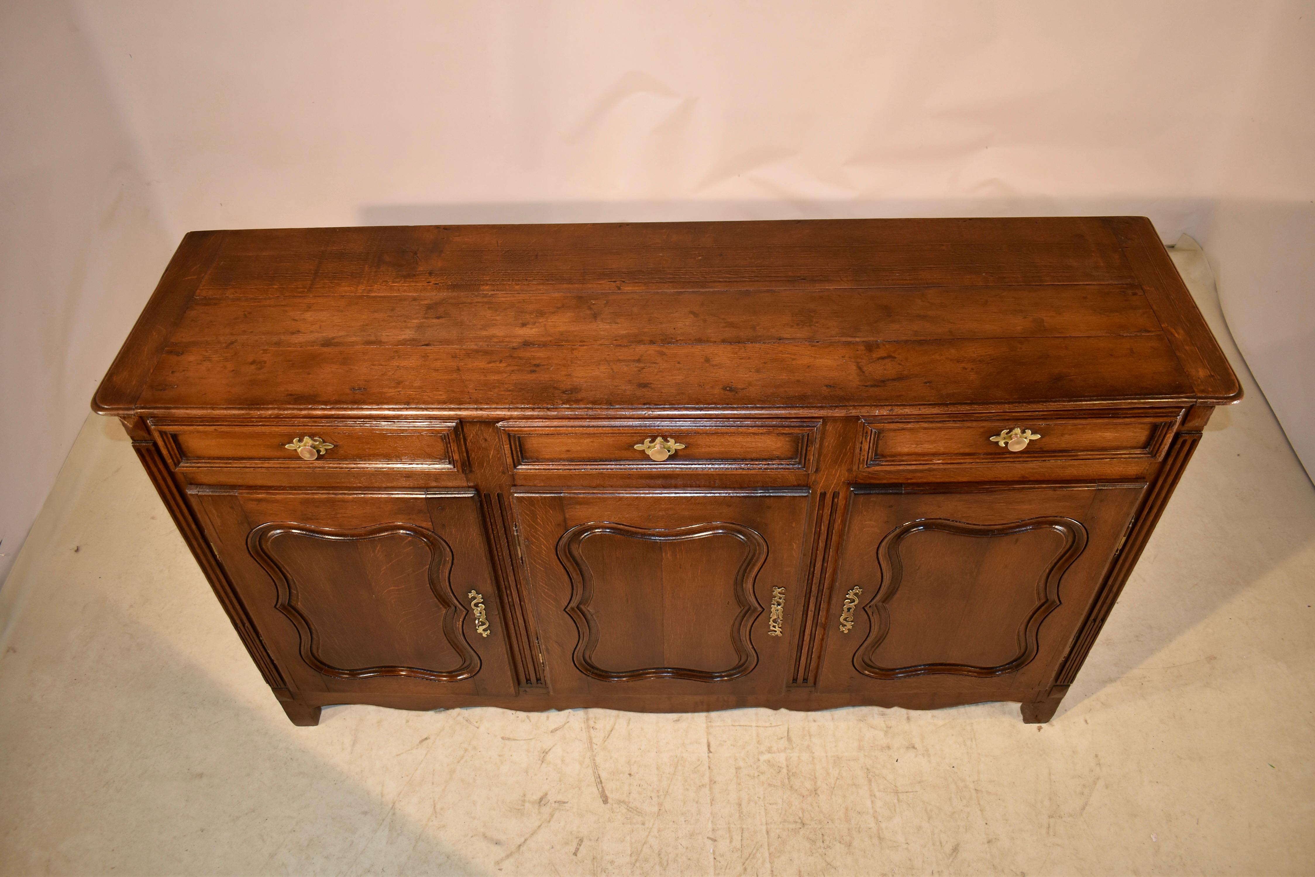 18th Century French Oak Enfilade For Sale 5