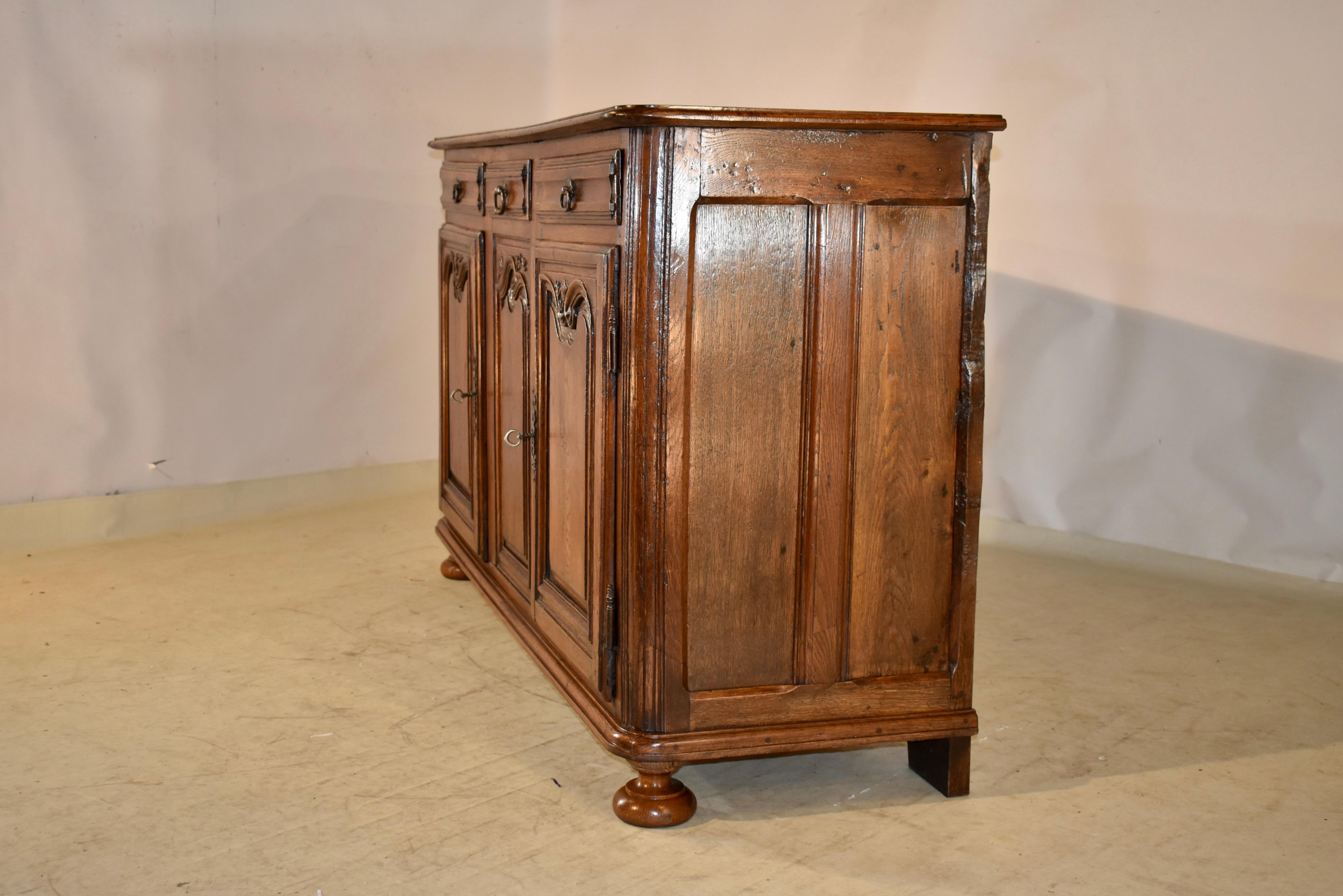 18th Century French Oak Enfilade For Sale 7
