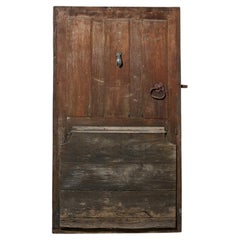 18th Century French Oak Exterior Door
