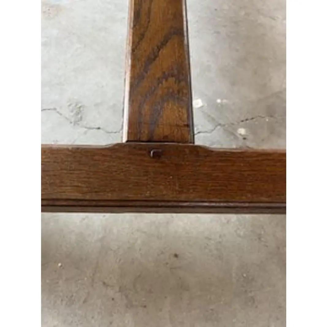 Mesa de granja / mesa de comedor francesa de roble del siglo XVIII en venta 4