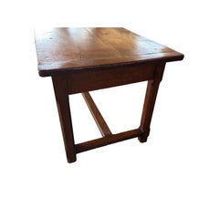 18th Century French Oak Farm Table / Dining Table