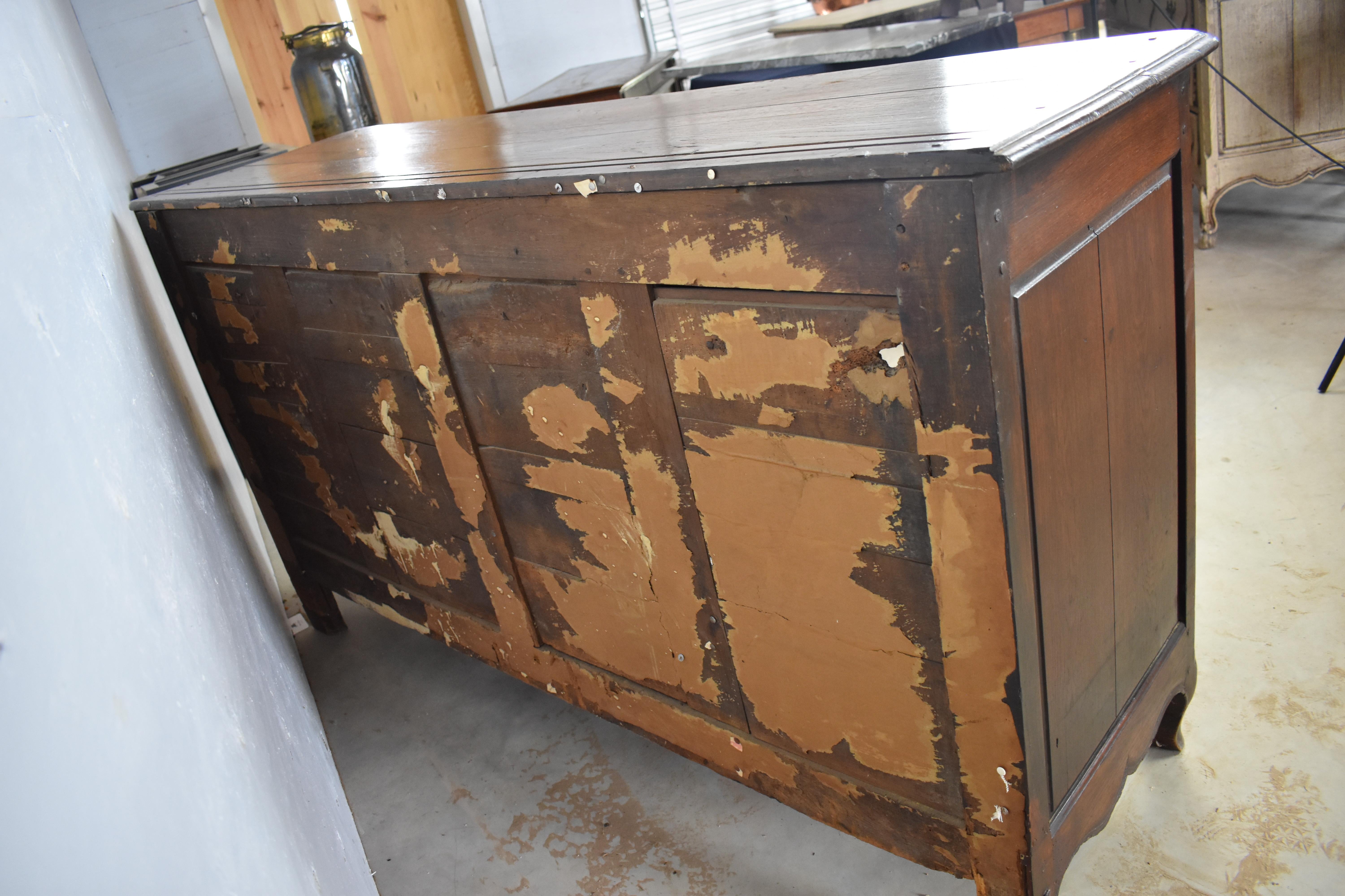 18th Century French Oak Louis XV Buffet/Enfilade 14