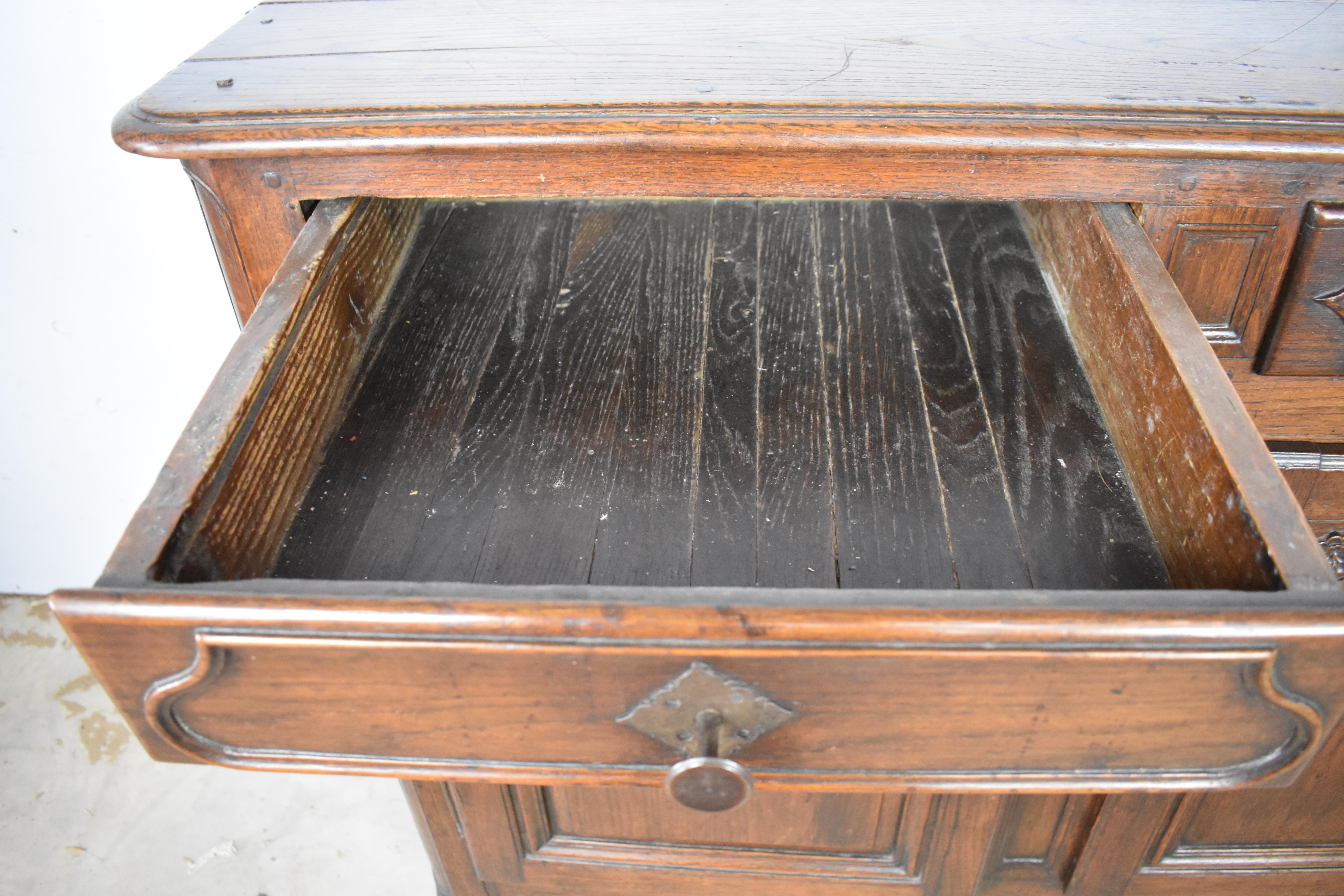 18th Century French Oak Louis XV Buffet/Enfilade 1