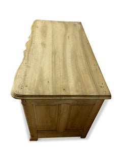 18th Century French Oak Serpentine Commode