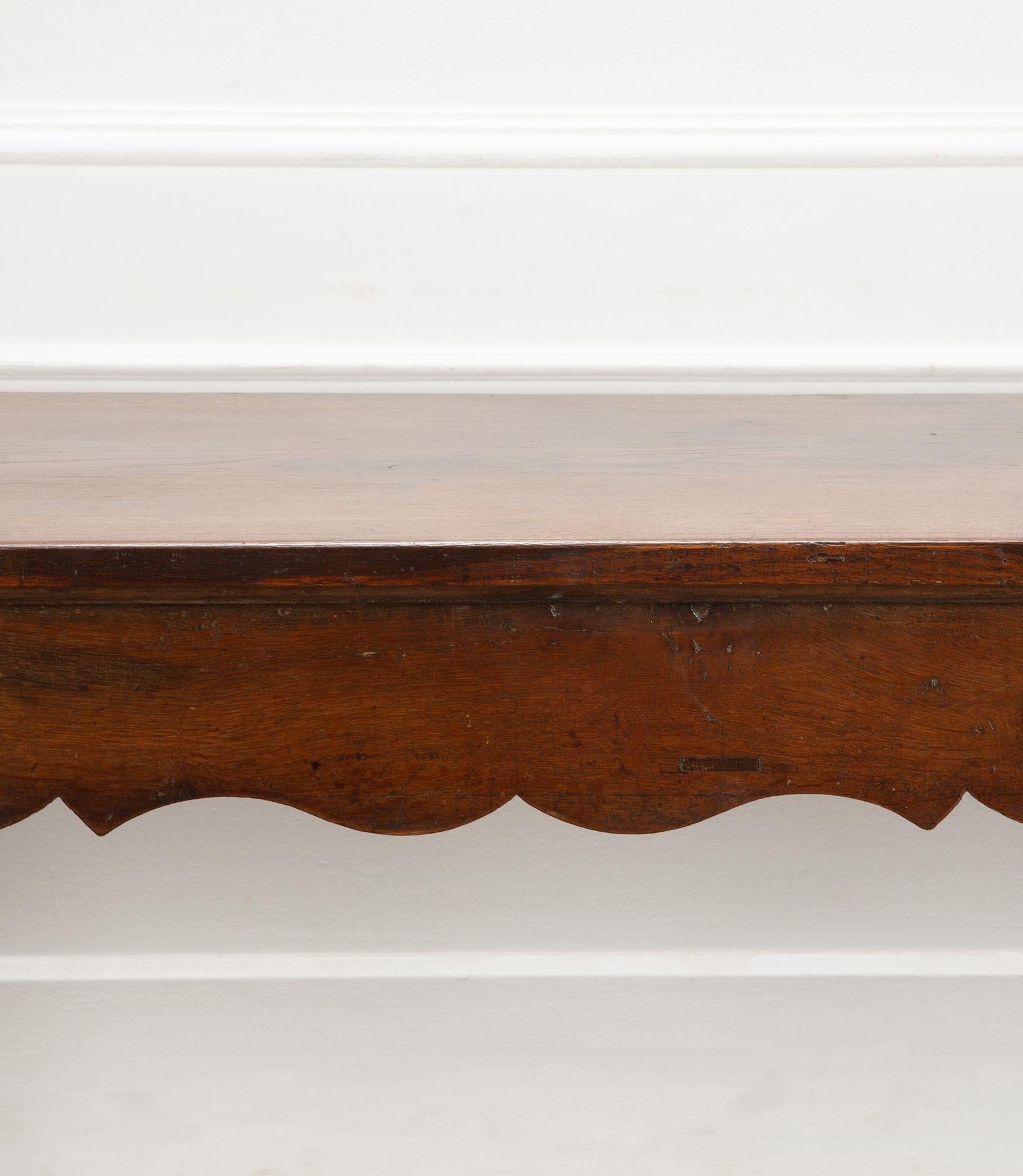18th Century French Oak Serving Table For Sale 2