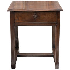 18th Century French Oak Side Table, circa 1750