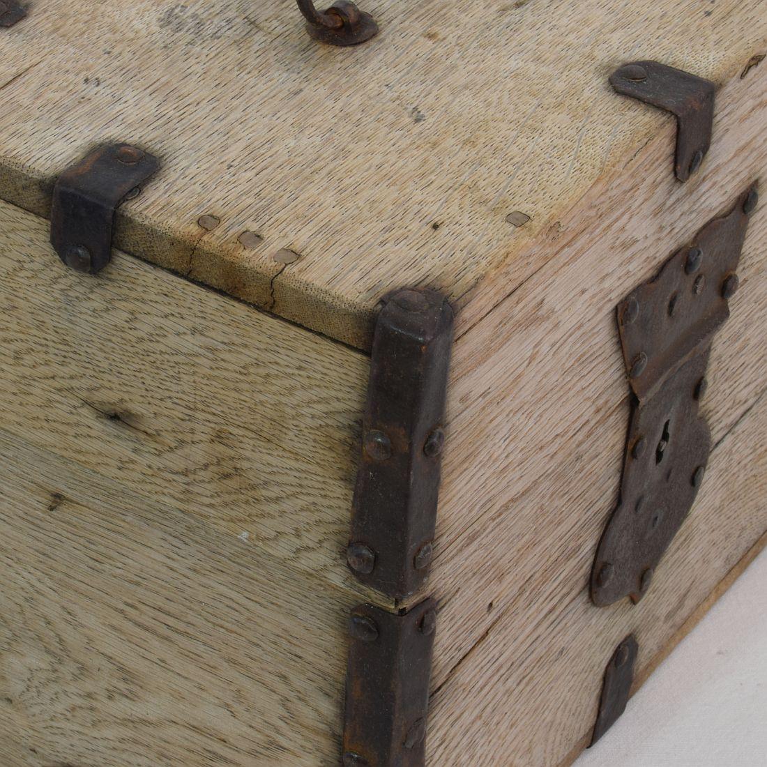 18th Century French Oak Strong Box 5