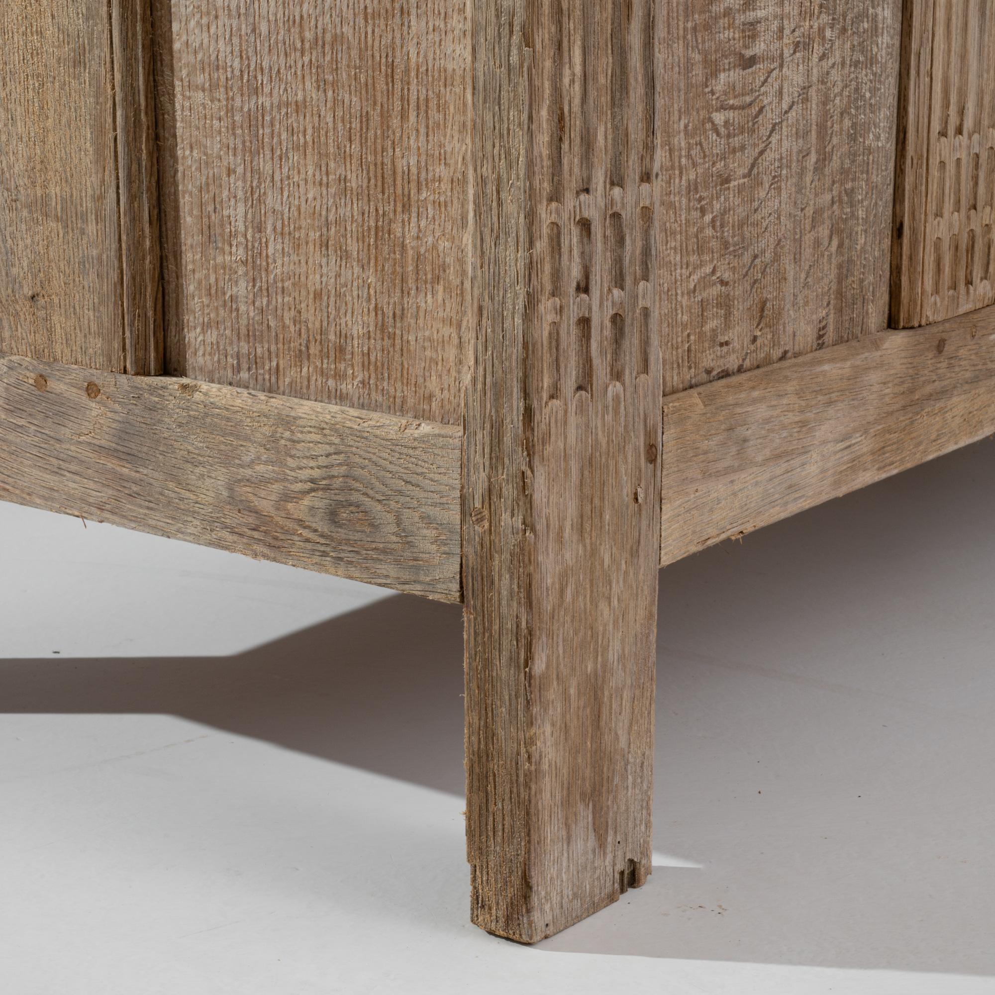 18th Century French Oak Trunk 5
