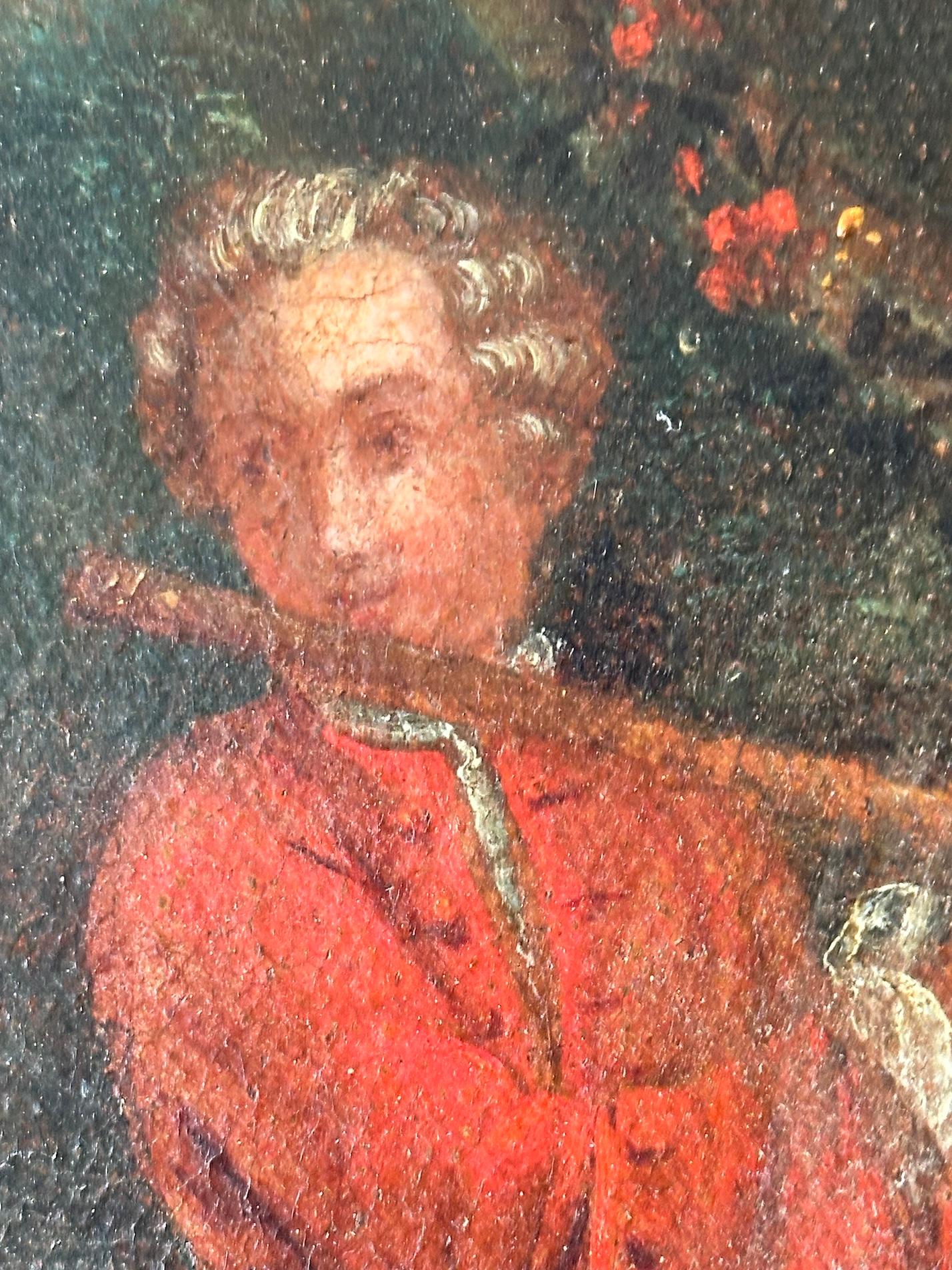 18th century French Garden or Féte a Bride and musicians  playing music For Sale 3